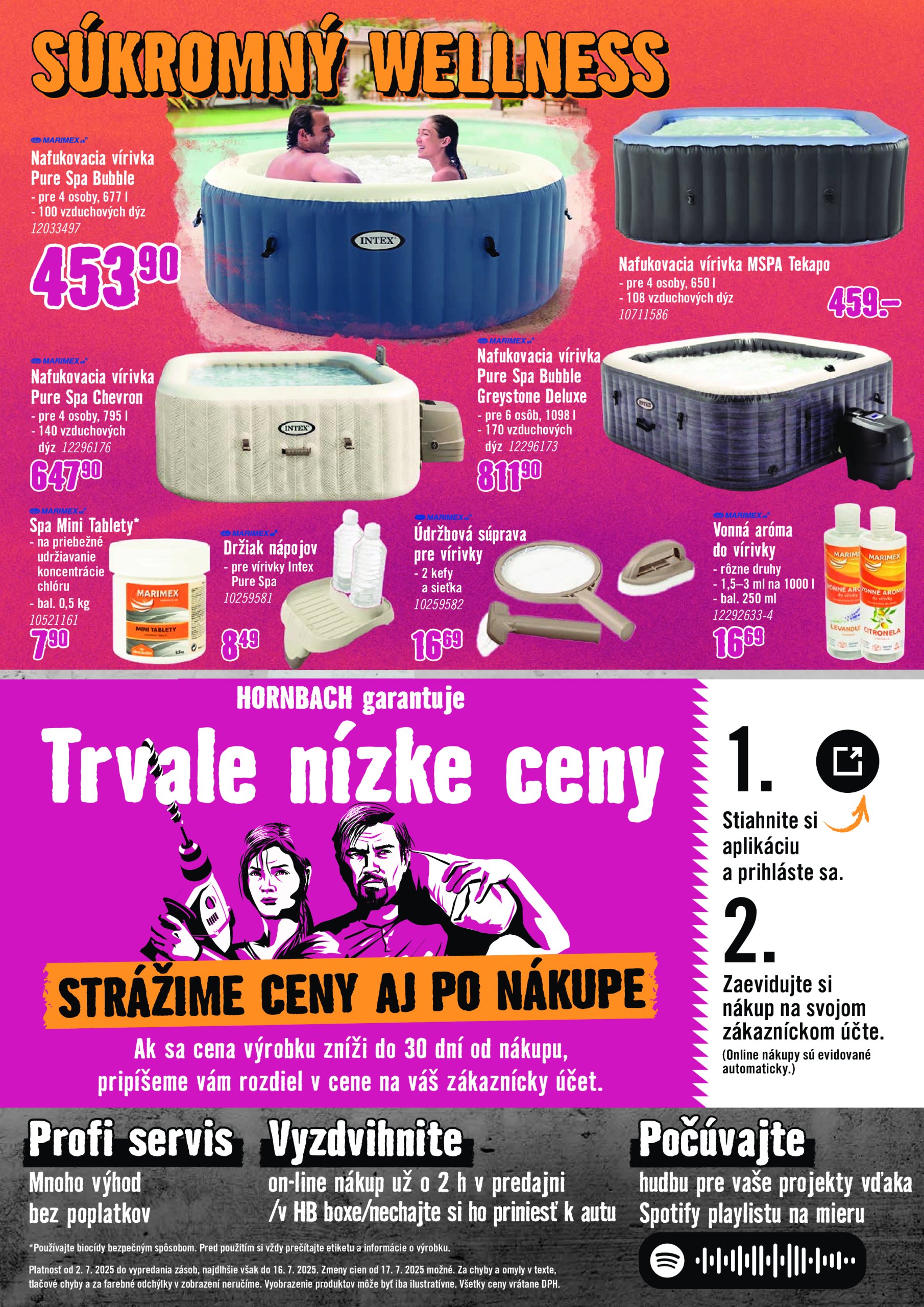 hornbach - Leták HORNBACH - Starostlivosť o bazén platný od 02.07. do 16.07. - page: 8