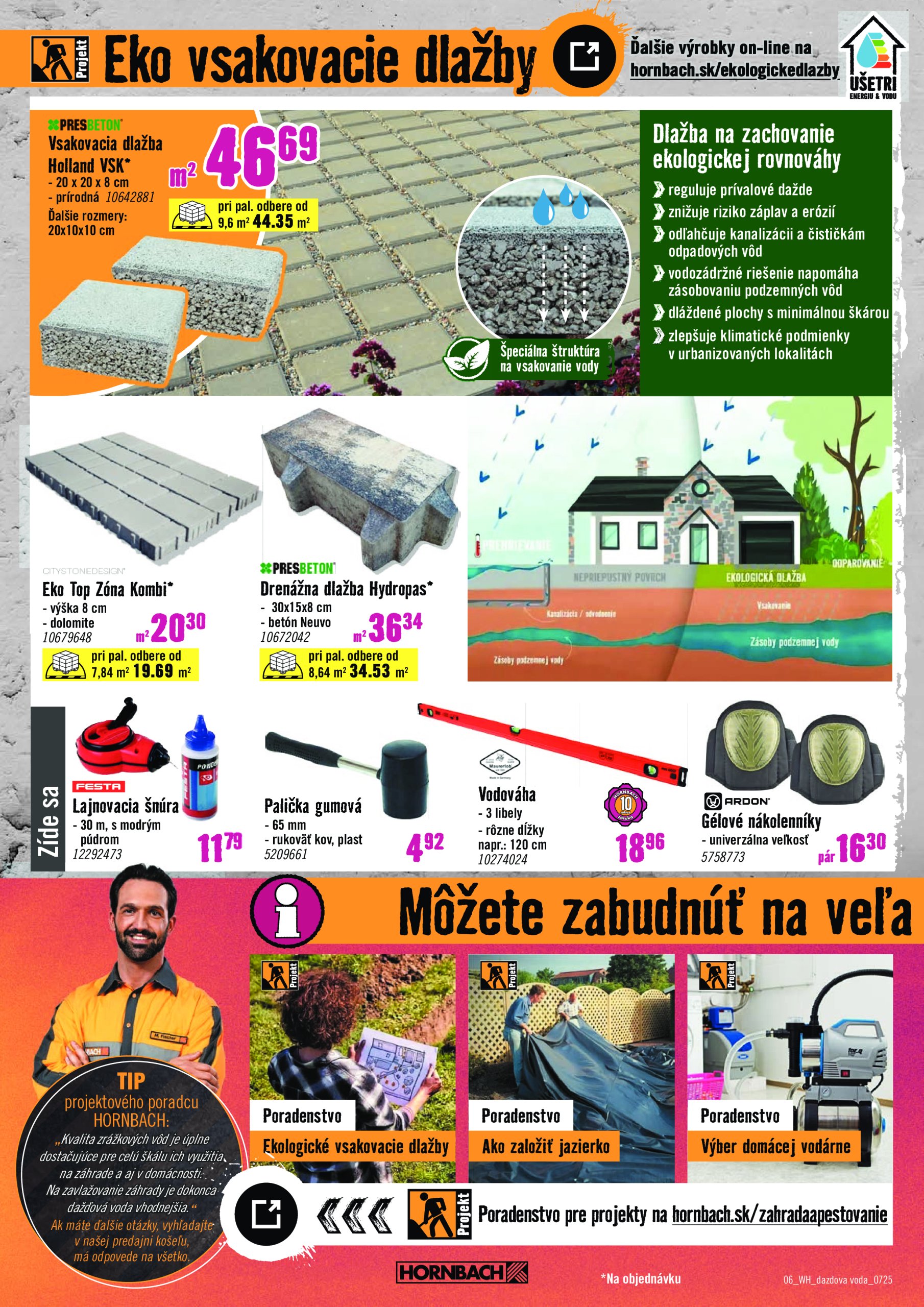 hornbach - Leták HORNBACH - Dažďová voda platný od 16.07. do 30.07. - page: 6