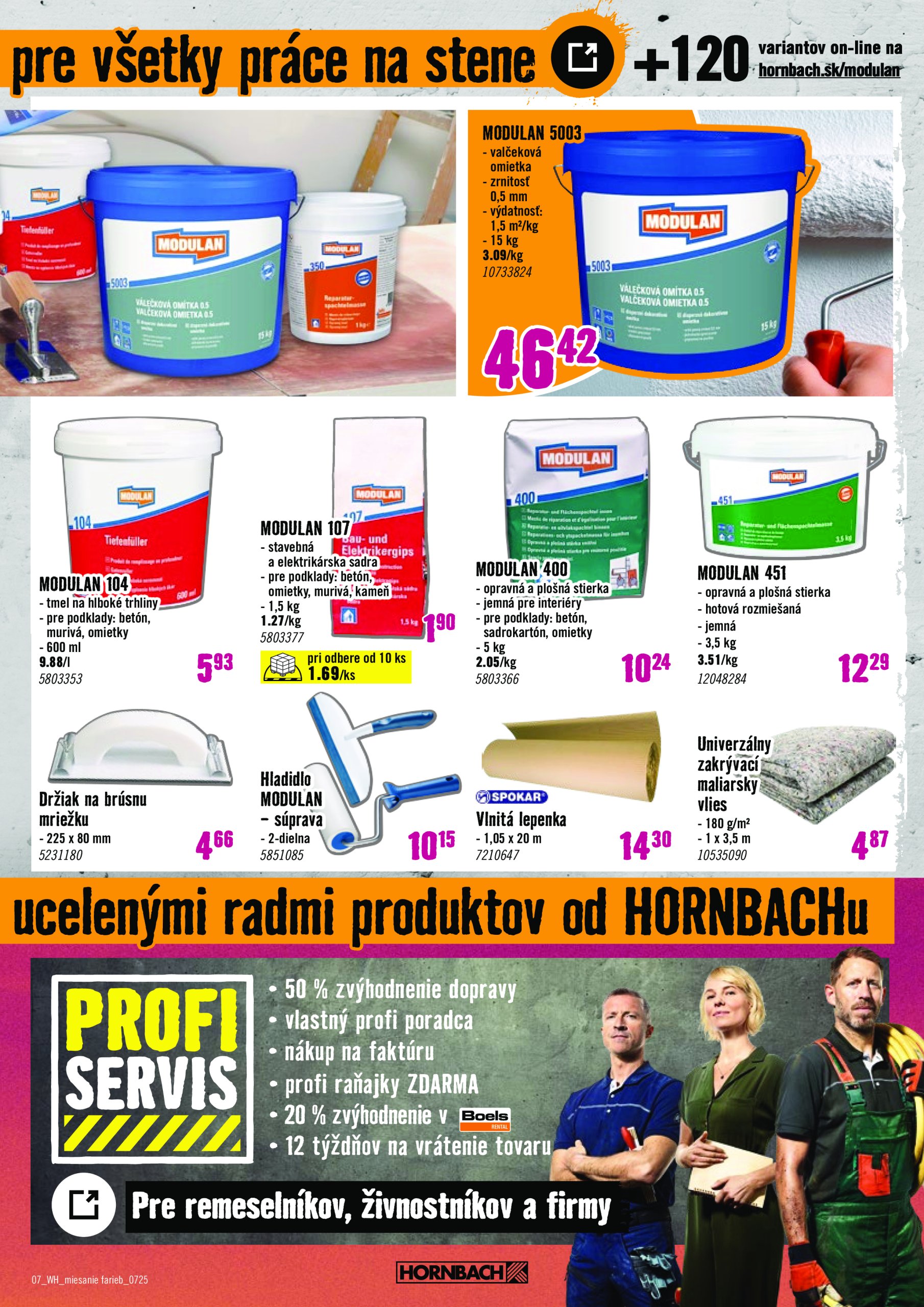 hornbach - Leták HORNBACH - Miešanie farieb platný od 23.07. do 06.08. - page: 7