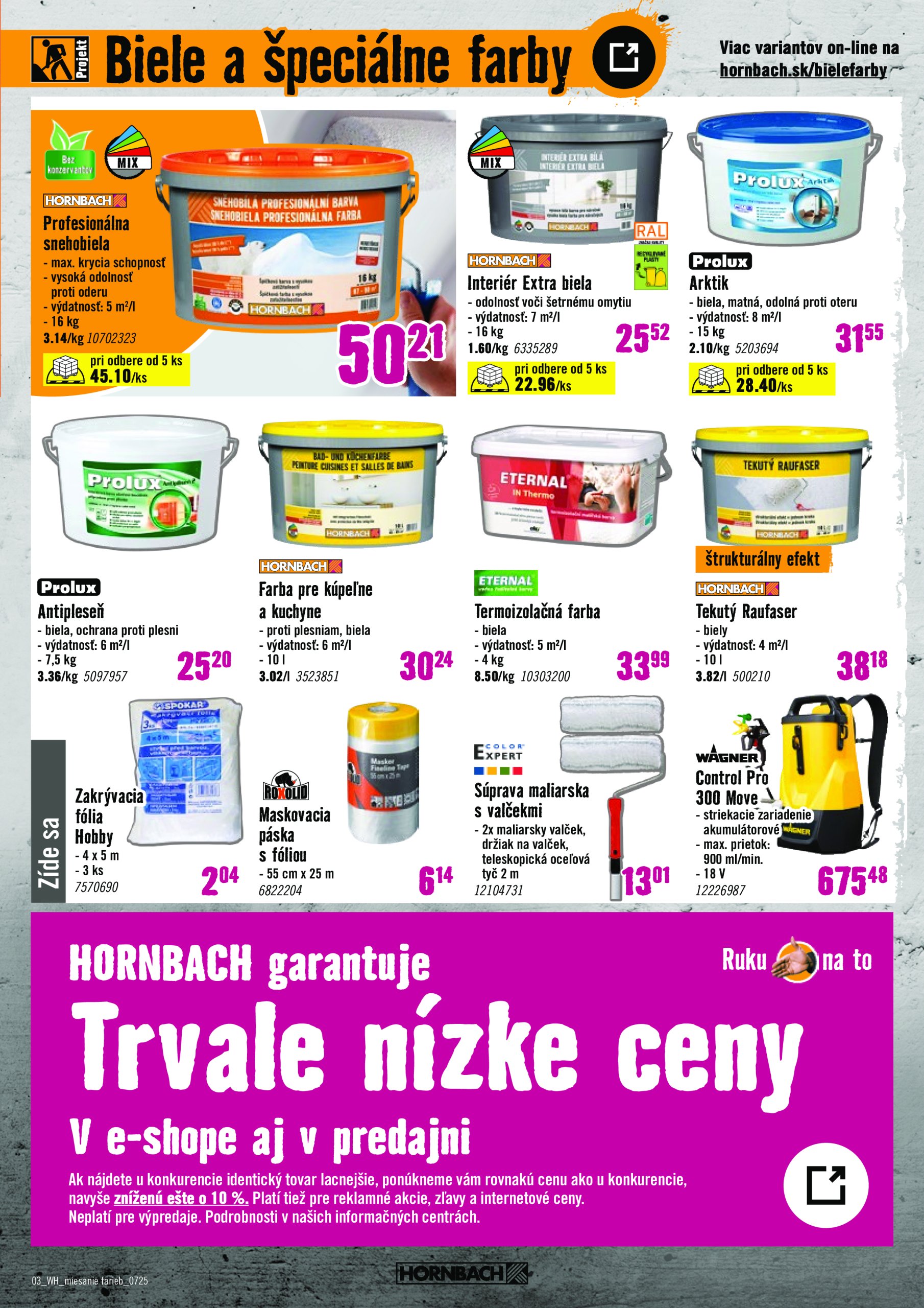 hornbach - Leták HORNBACH - Miešanie farieb platný od 23.07. do 06.08. - page: 3
