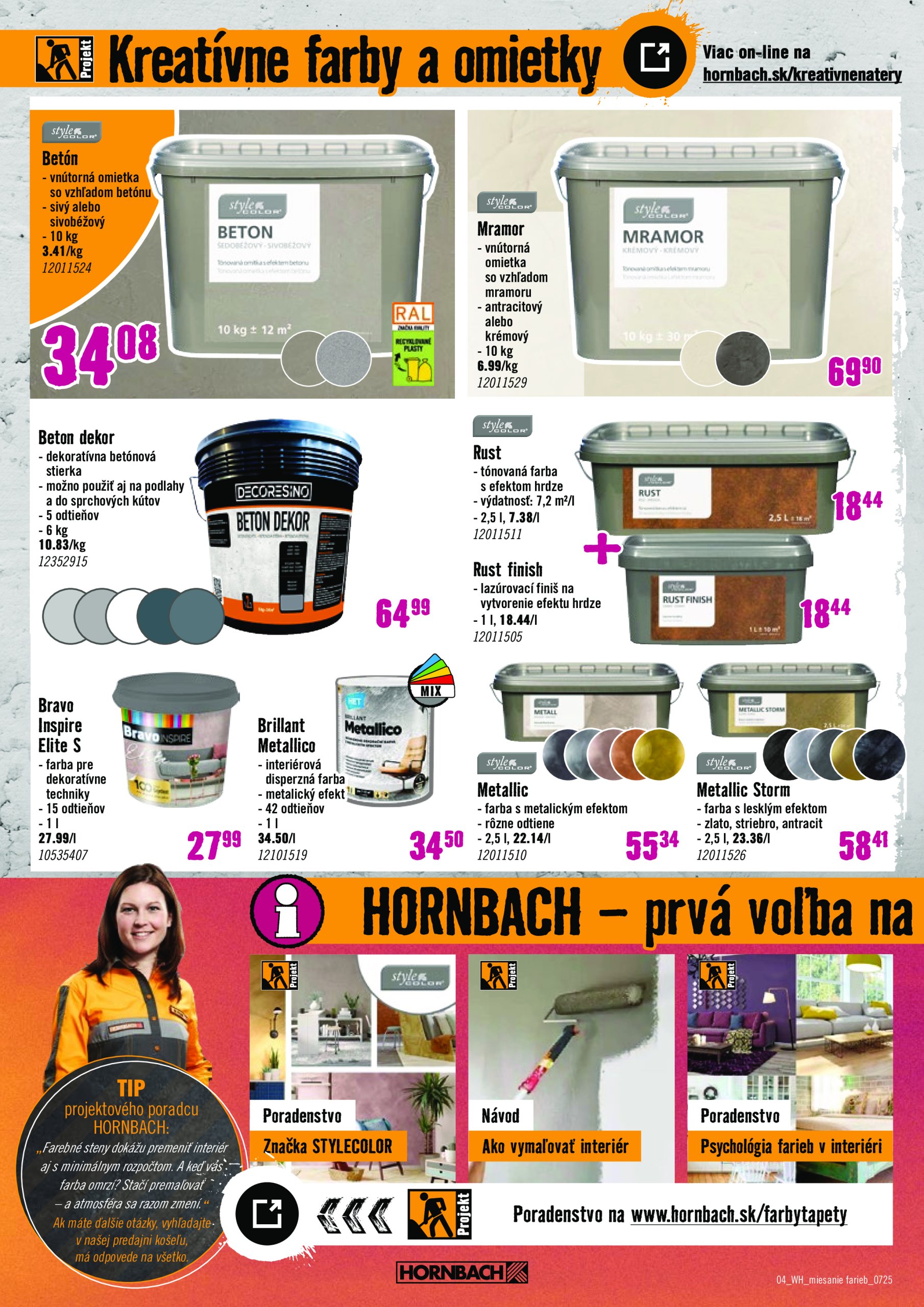 hornbach - Leták HORNBACH - Miešanie farieb platný od 23.07. do 06.08. - page: 4