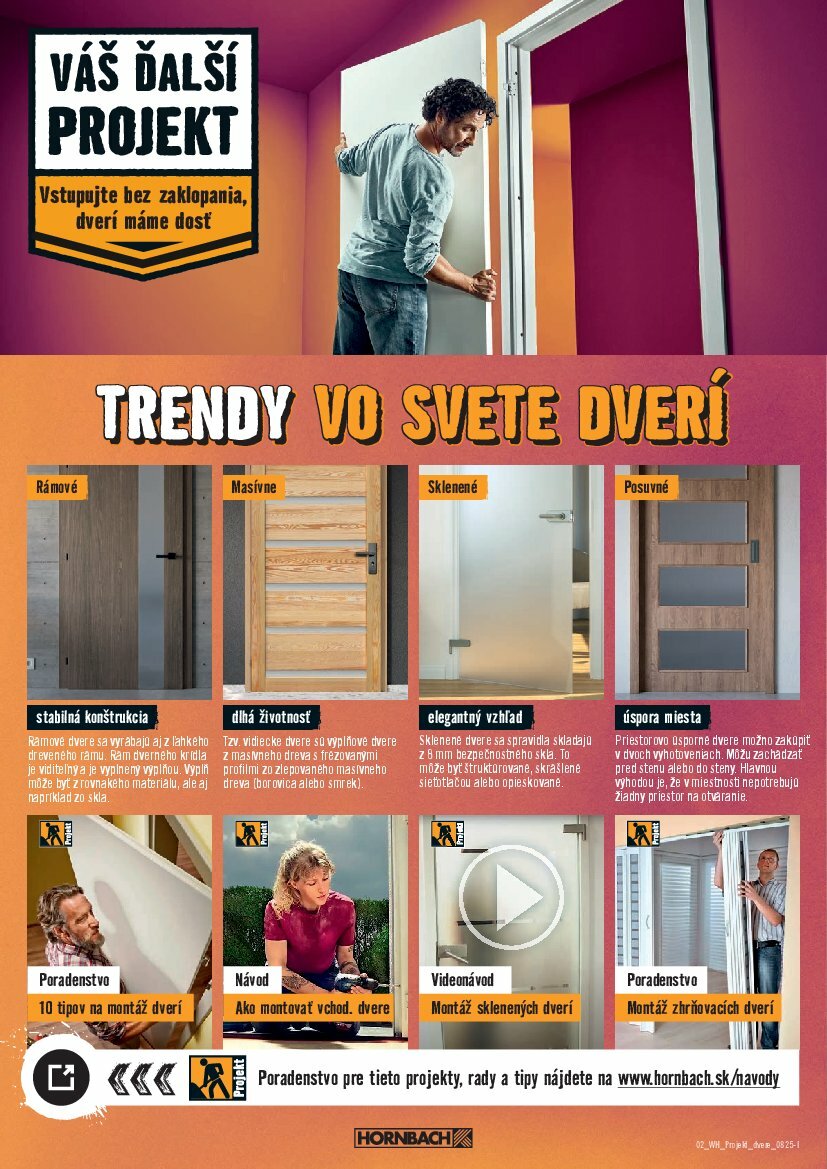 hornbach - Leták HORNBACH - Dvere platný od 30.07. do 13.08. - page: 2
