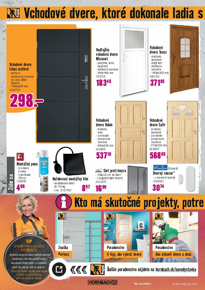 hornbach - Leták HORNBACH - Dvere platný od 30.07. do 13.08. - page: 6