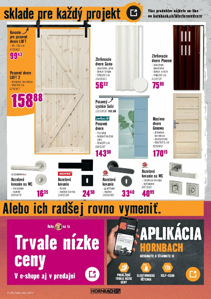 hornbach - Leták HORNBACH - Dvere platný od 30.07. do 13.08. - page: 5