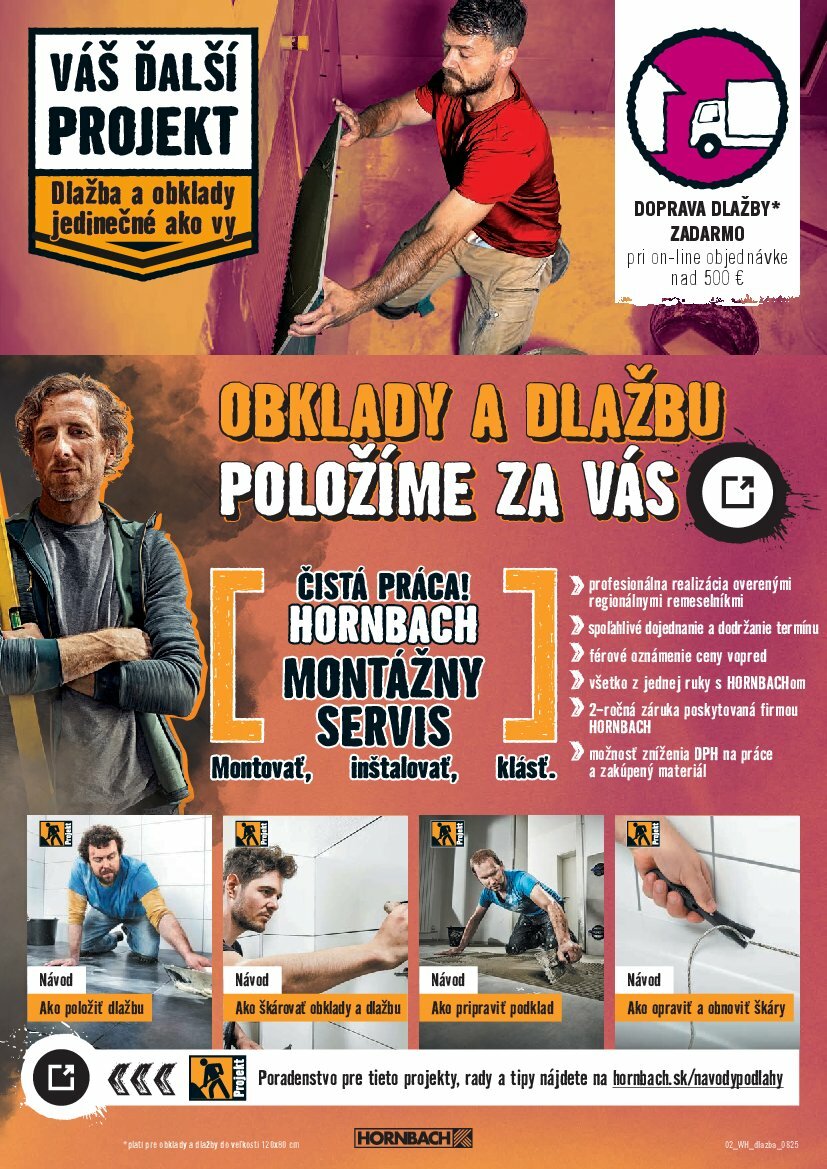 hornbach - Leták HORNBACH - Dlažba platný od 13.08. do 27.08. - page: 2