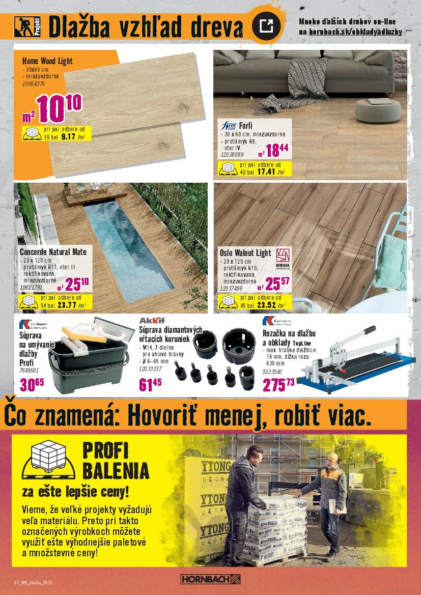 hornbach - Leták HORNBACH - Dlažba platný od 13.08. do 27.08. - page: 7