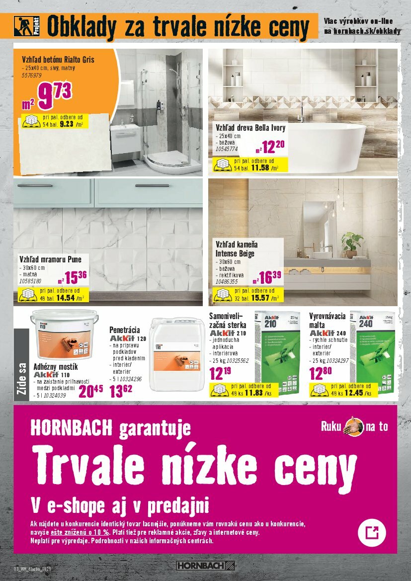 hornbach - Leták HORNBACH - Dlažba platný od 13.08. do 27.08. - page: 3