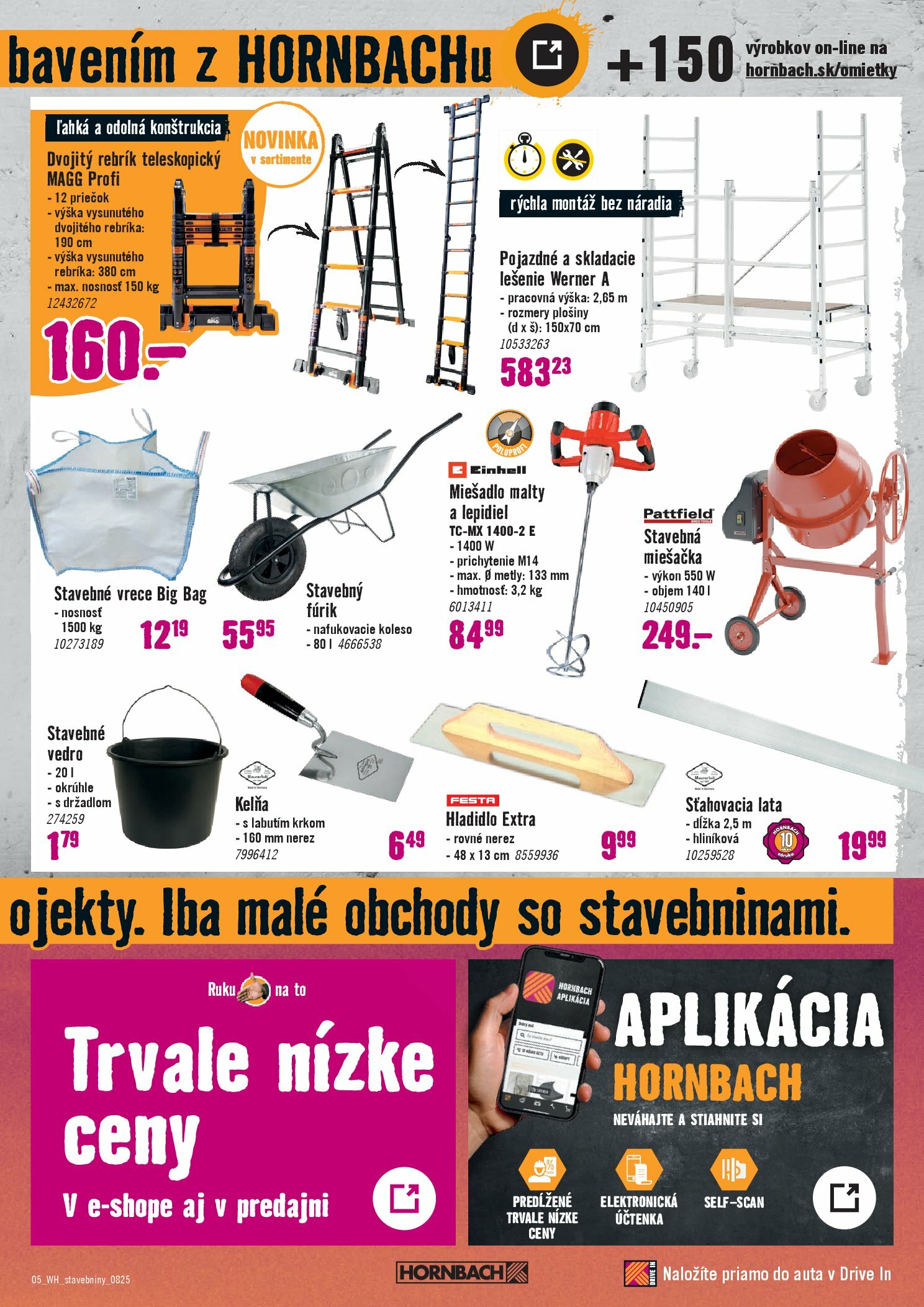 hornbach - Leták HORNBACH - Stavebniny platný od 20.08. do 03.09. - page: 5