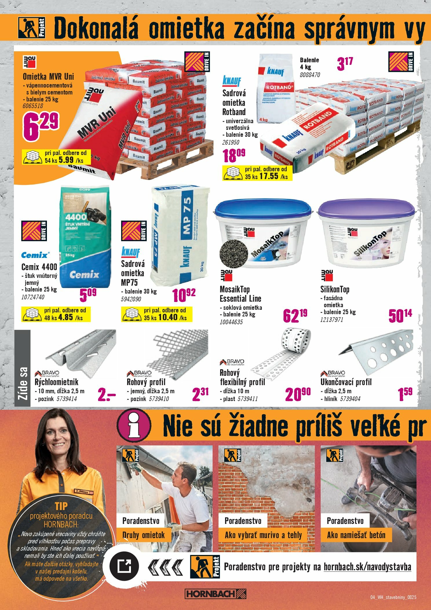 hornbach - Leták HORNBACH - Stavebniny platný od 20.08. do 03.09. - page: 4