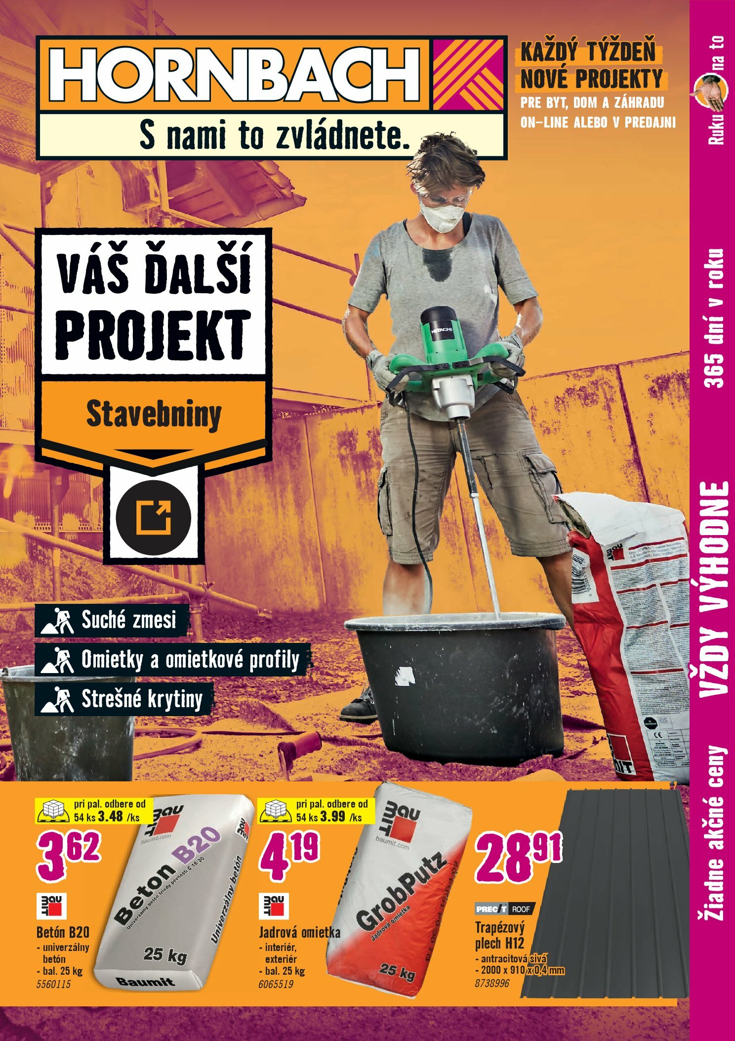hornbach - Leták HORNBACH - Stavebniny platný od 20.08. do 03.09.