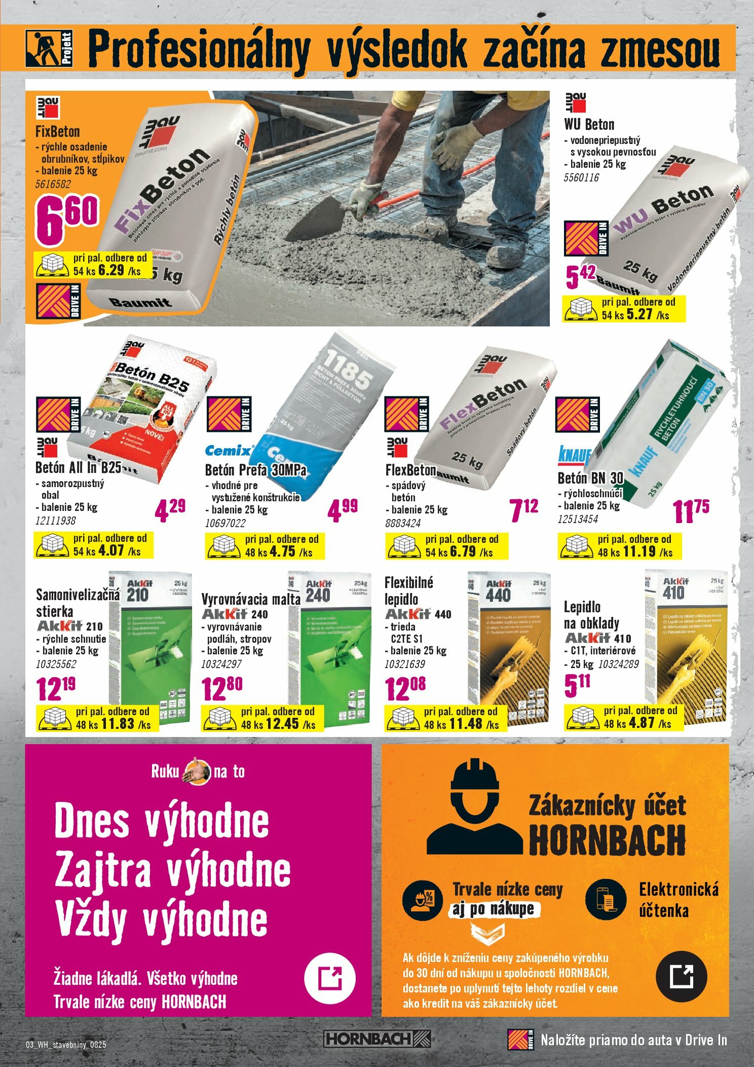 hornbach - Leták HORNBACH - Stavebniny platný od 20.08. do 03.09. - page: 3