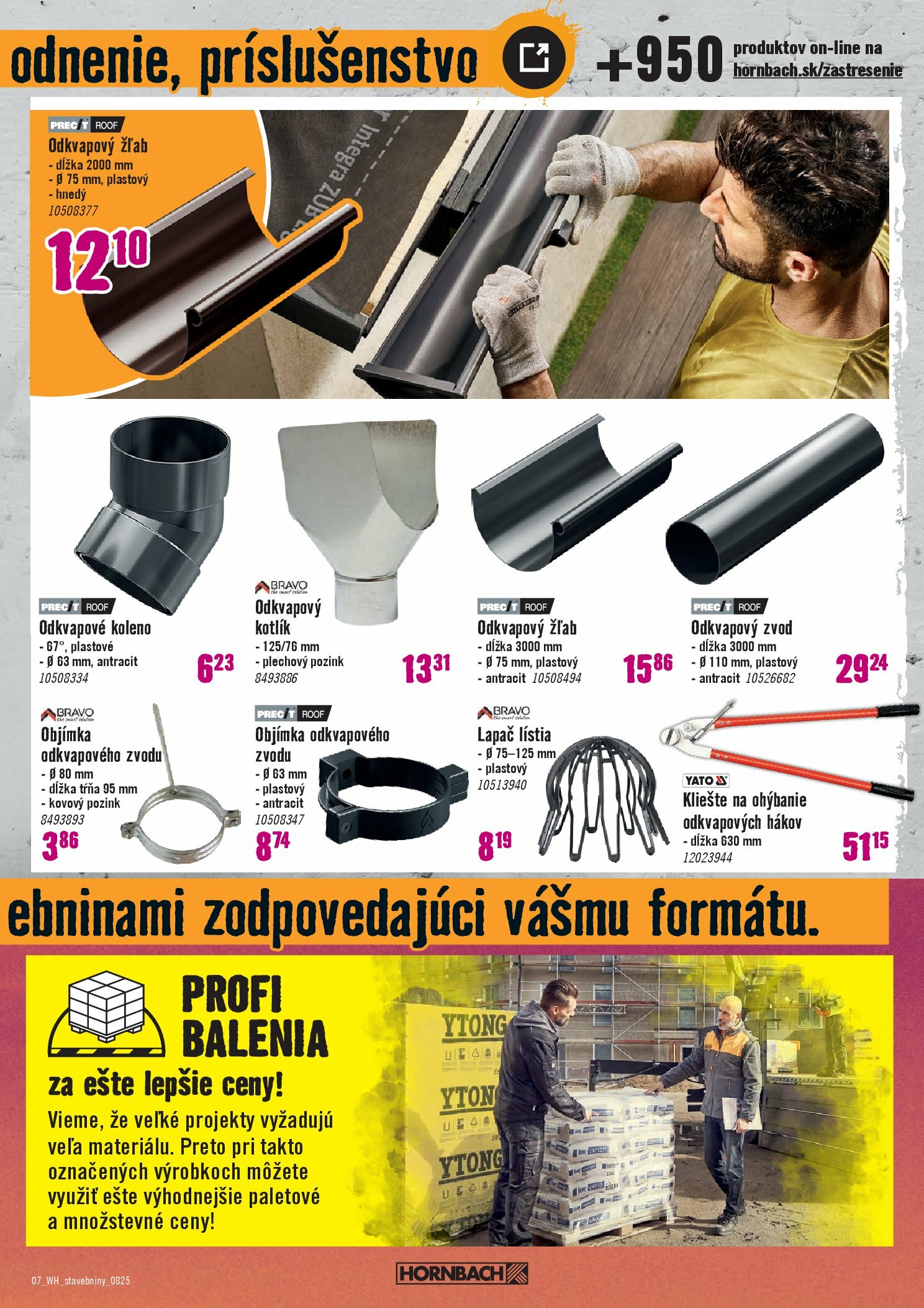 hornbach - Leták HORNBACH - Stavebniny platný od 20.08. do 03.09. - page: 7
