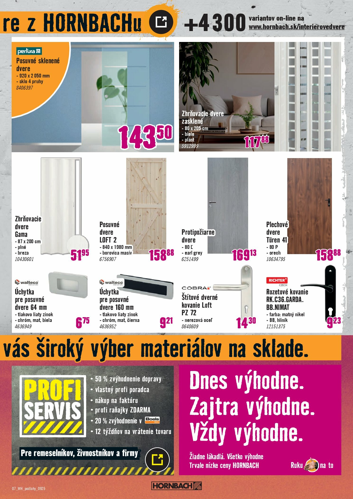 hornbach - Leták HORNBACH - Podlaha platný od 04.09. do 18.09. - page: 7
