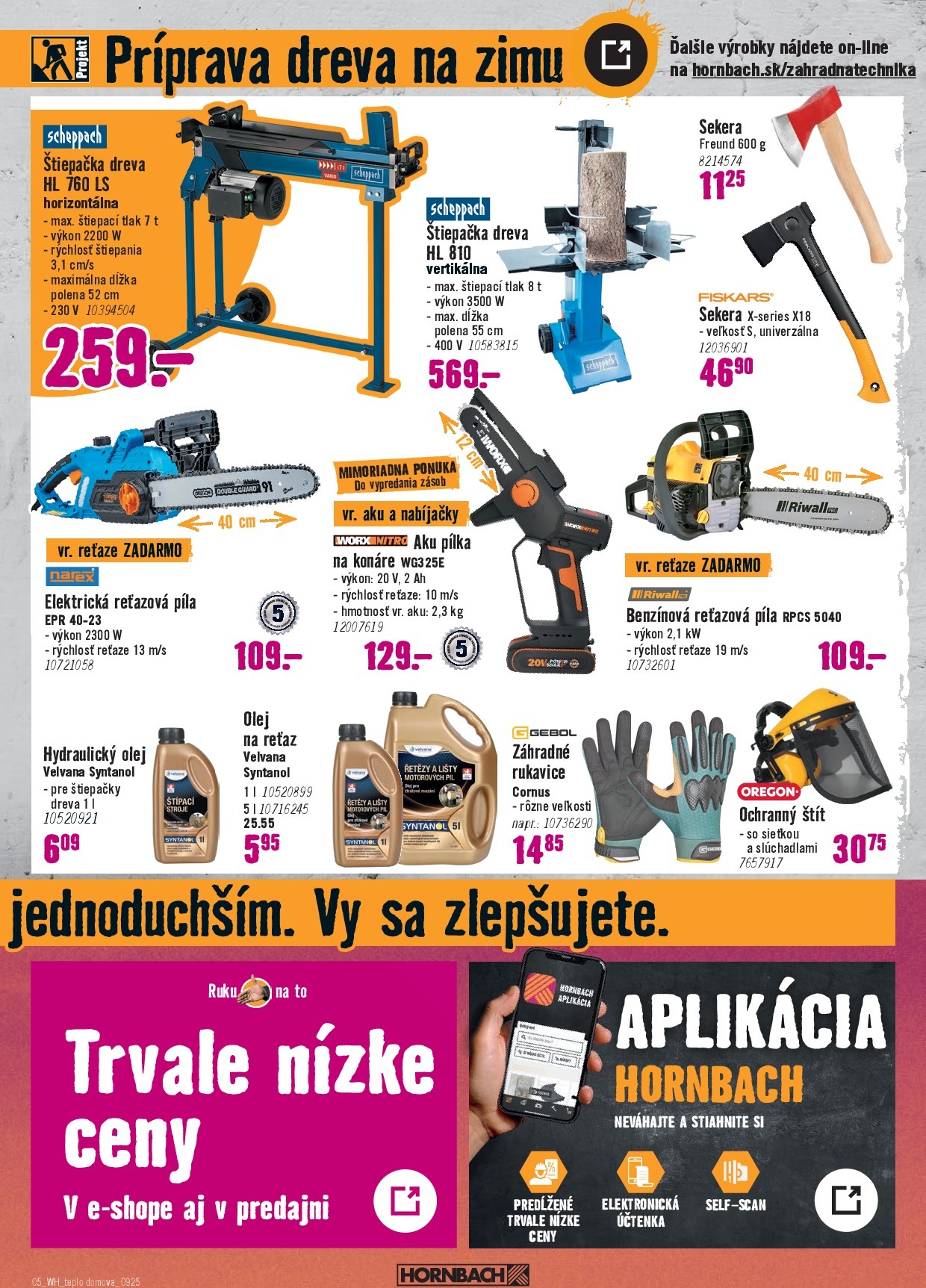hornbach - Leták HORNBACH - Teplo domova platný od 17.09. do 01.10. - page: 5