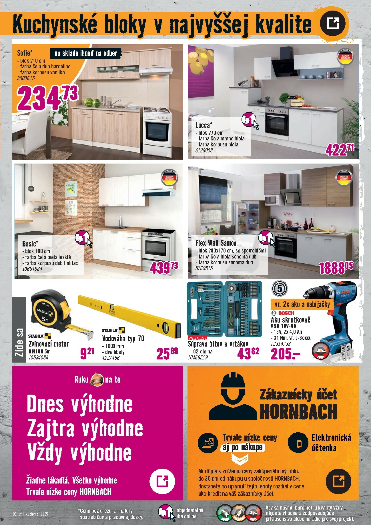 hornbach - Leták HORNBACH - Srdce domova platný od 12.11. do 26.11. - page: 3