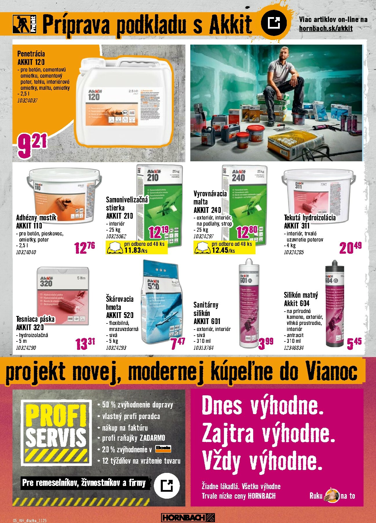 hornbach - Leták HORNBACH - Váš ďalší projekt - Obklady a dlažby platný od 19.11. do 03.12. - page: 5