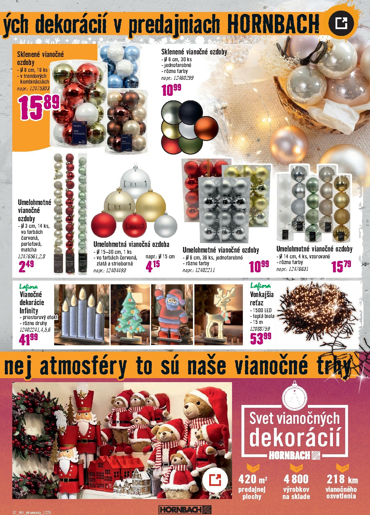 hornbach - Leták HORNBACH - Vôňa Vianoc platný od 26.11. do 10.12. - page: 7