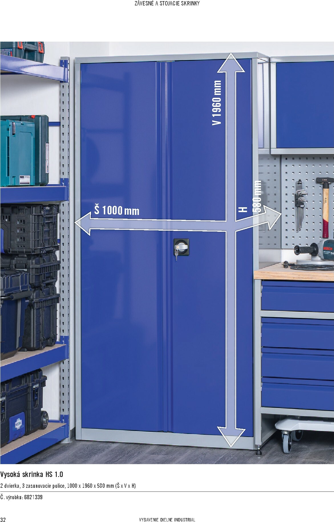 hornbach - Leták HORNBACH - INDUSTRIAL - Systém vybavenia dielne platný od 01.11. do 30.09. - page: 32