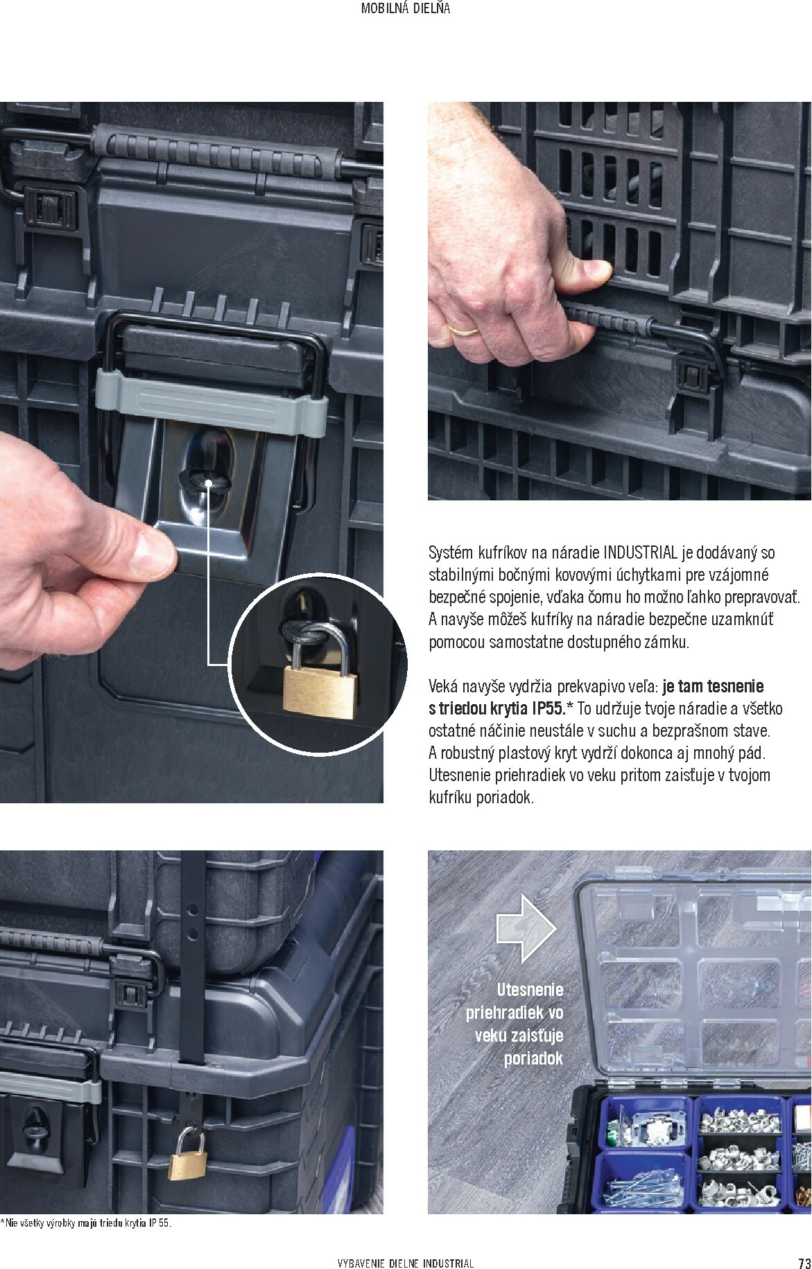 hornbach - Leták HORNBACH - INDUSTRIAL - Systém vybavenia dielne platný od 01.11. do 30.09. - page: 73