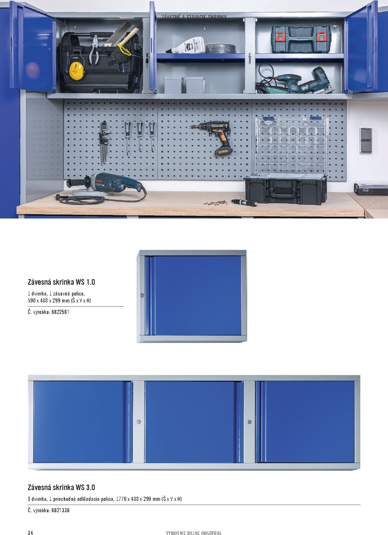 hornbach - Leták HORNBACH - INDUSTRIAL - Systém vybavenia dielne platný od 01.11. do 30.09. - page: 34