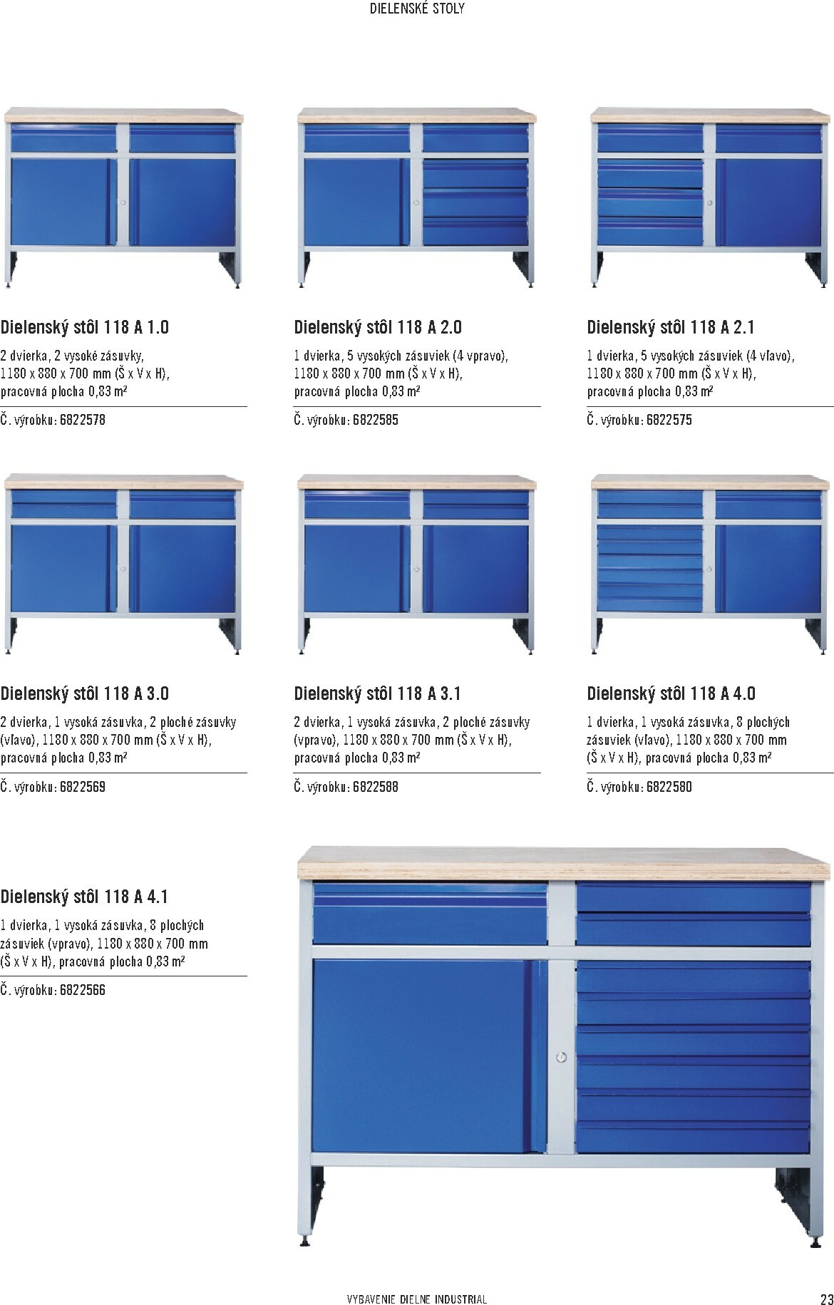hornbach - Leták HORNBACH - INDUSTRIAL - Systém vybavenia dielne platný od 01.11. do 30.09. - page: 23