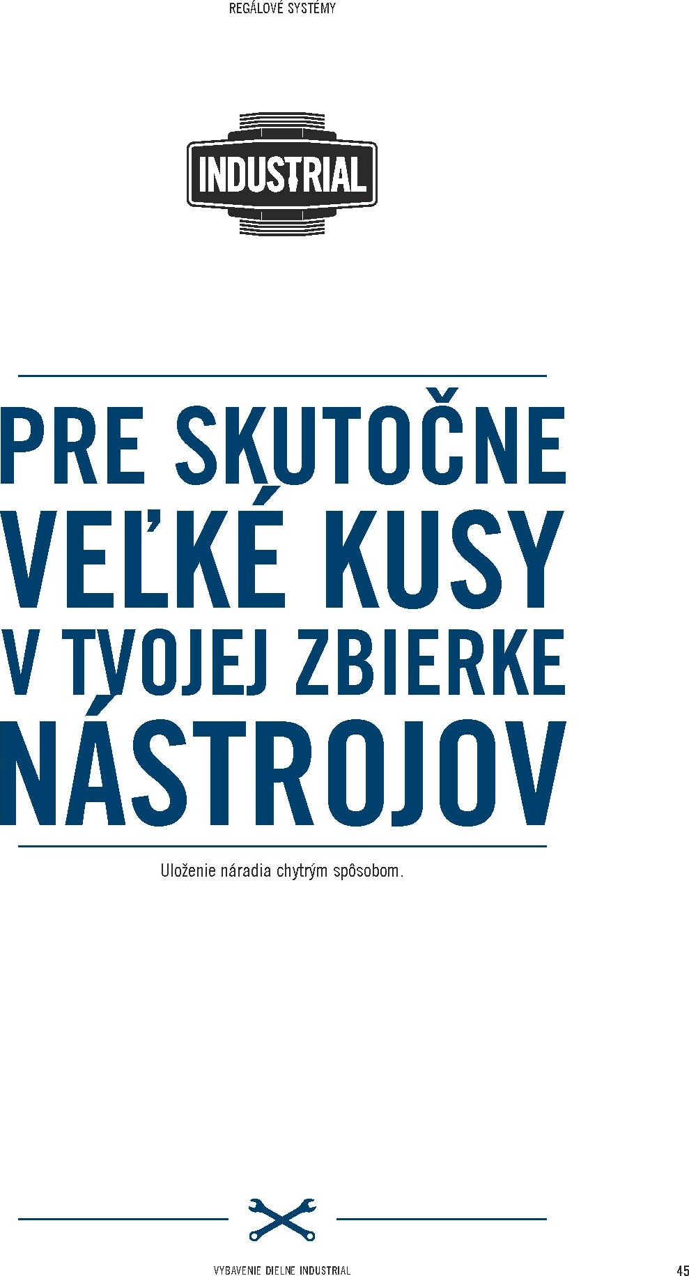 hornbach - Leták HORNBACH - INDUSTRIAL - Systém vybavenia dielne platný od 01.11. do 30.09. - page: 45