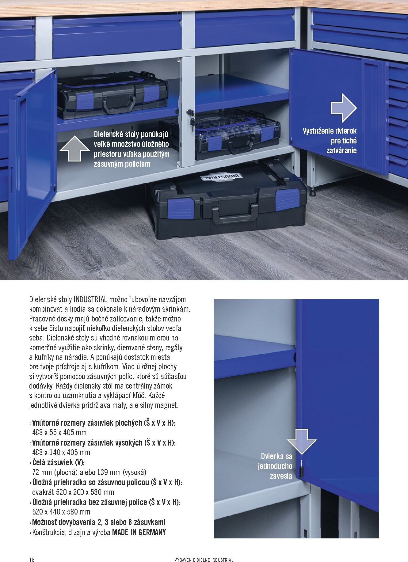 hornbach - Leták HORNBACH - INDUSTRIAL - Systém vybavenia dielne platný od 01.11. do 30.09. - page: 16