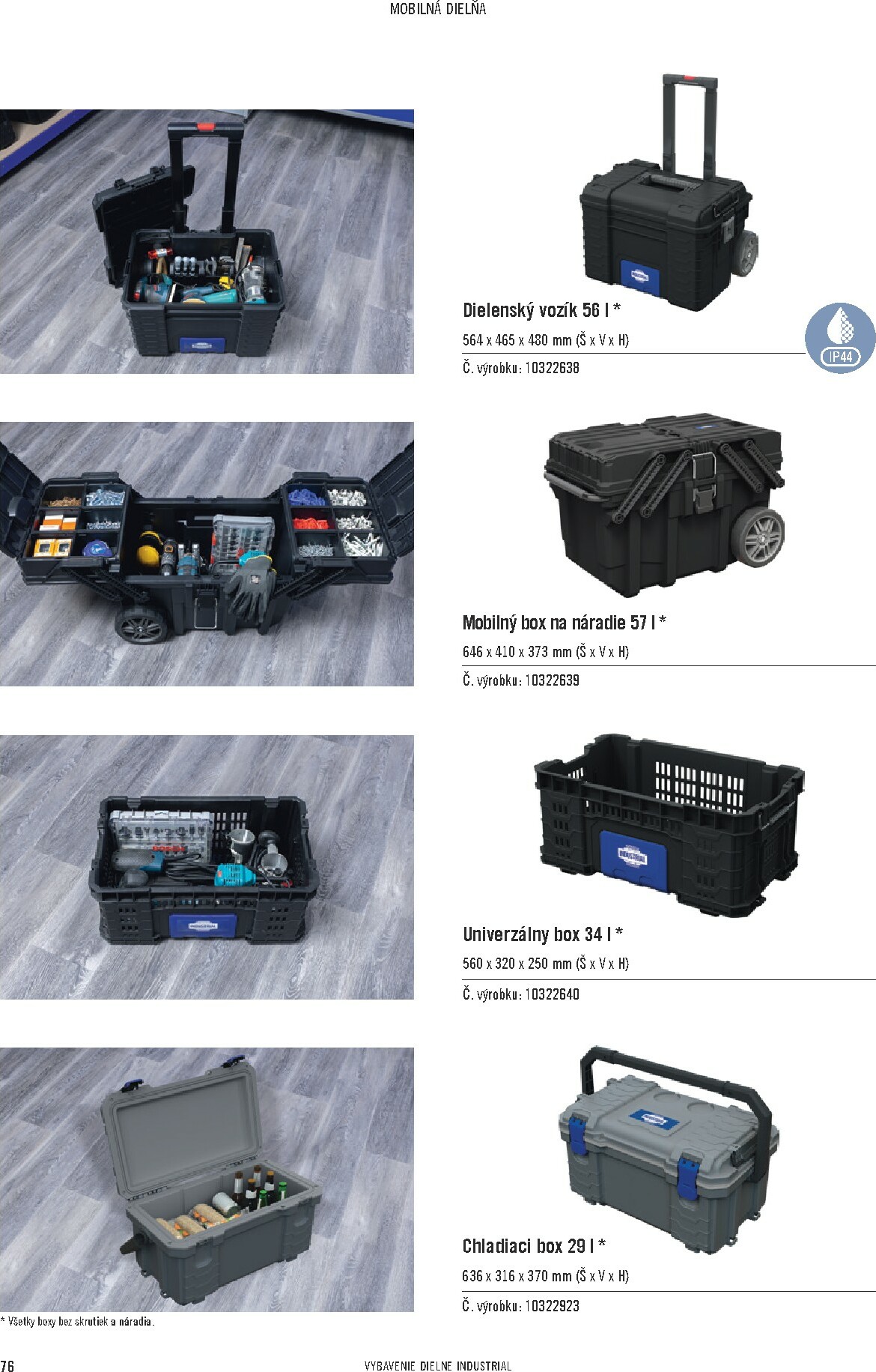 hornbach - Leták HORNBACH - INDUSTRIAL - Systém vybavenia dielne platný od 01.11. do 30.09. - page: 76