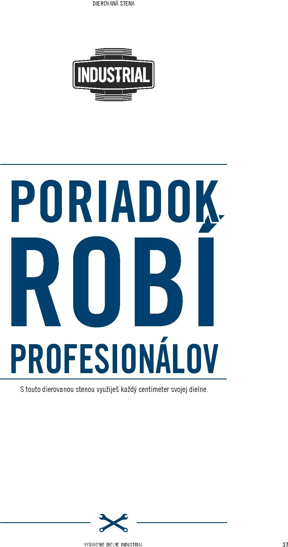 hornbach - Leták HORNBACH - INDUSTRIAL - Systém vybavenia dielne platný od 01.11. do 30.09. - page: 37