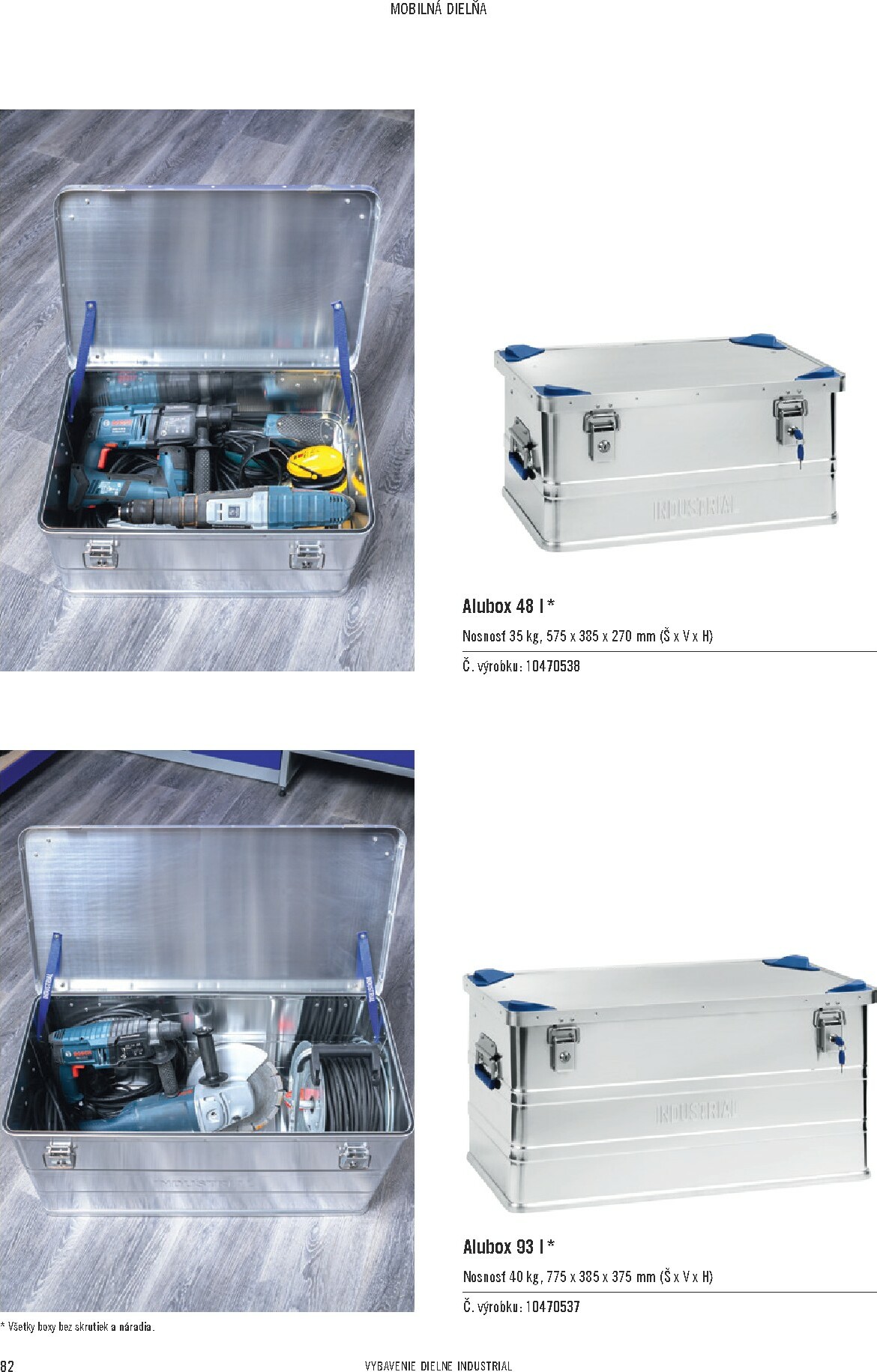 hornbach - Leták HORNBACH - INDUSTRIAL - Systém vybavenia dielne platný od 01.11. do 30.09. - page: 82