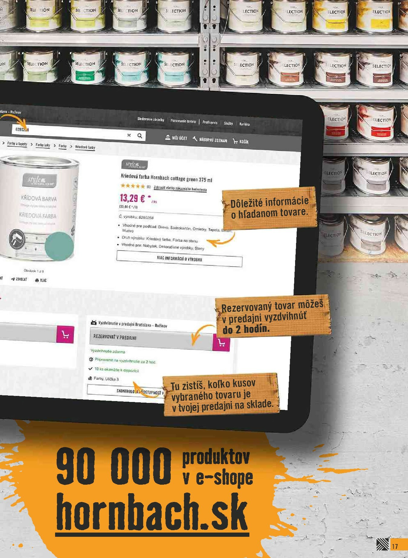 hornbach - Leták HORNBACH - Preskúmajte prednosti platný od 01.11. do 31.12. - page: 17