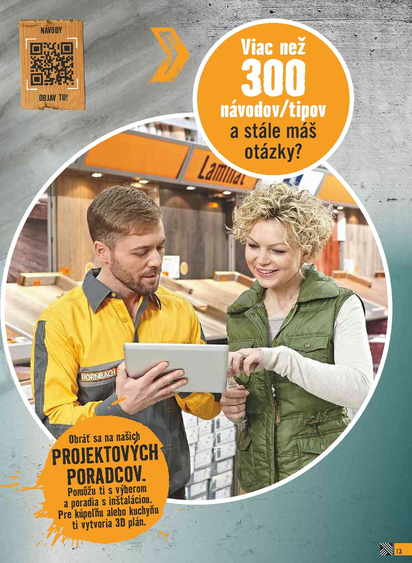 hornbach - Leták HORNBACH - Preskúmajte prednosti platný od 01.11. do 31.12. - page: 13