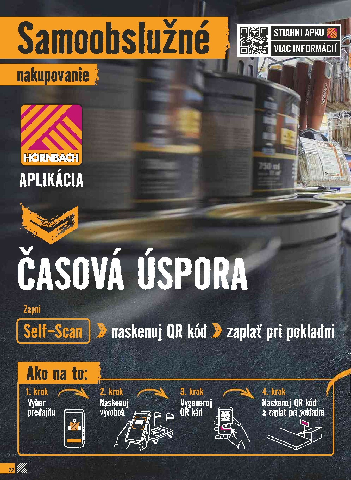 hornbach - Leták HORNBACH - Preskúmajte prednosti platný od 01.11. do 31.12. - page: 22