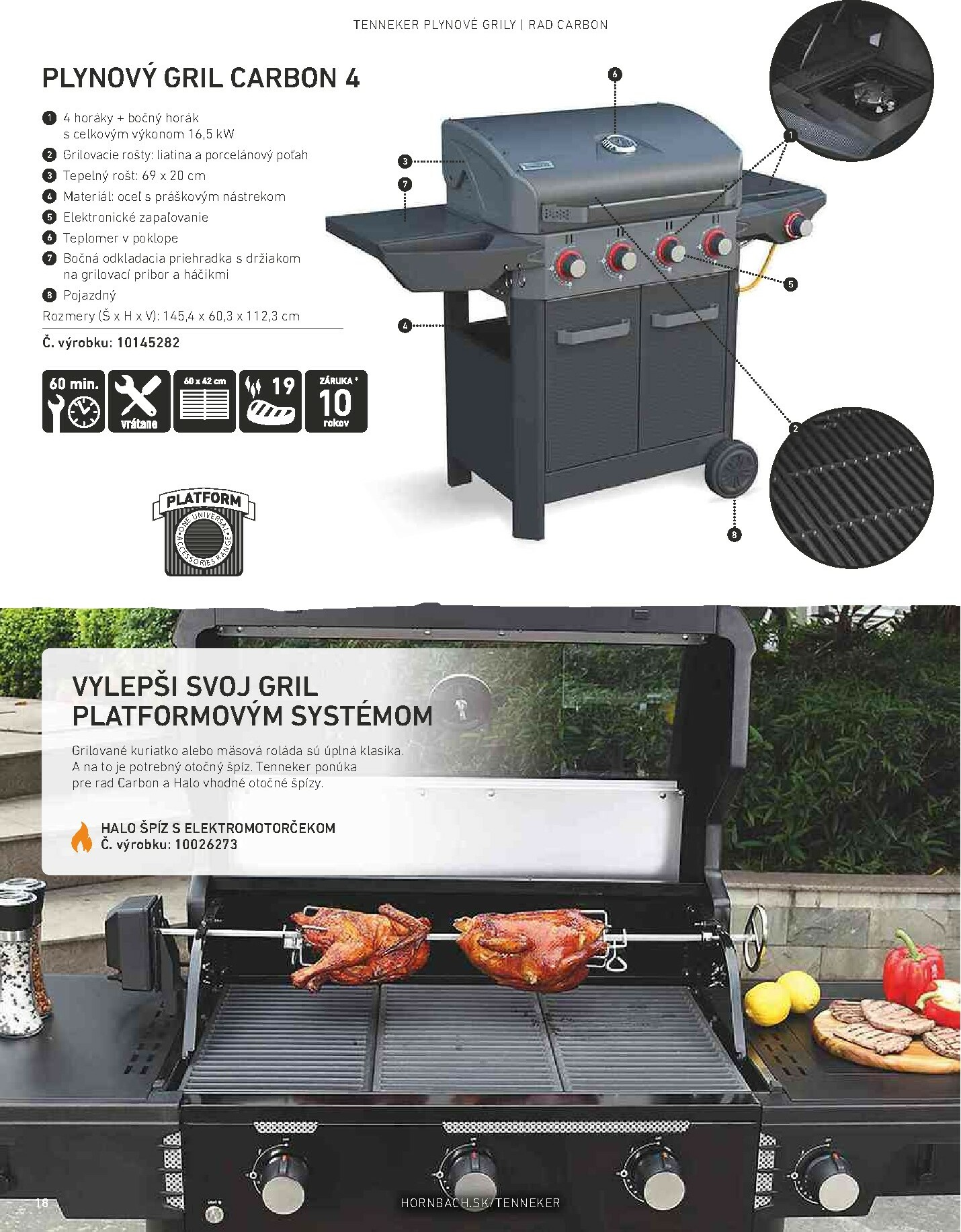 hornbach - Leták HORNBACH - TENNEKER - magazín o grilovaní platný od 01.11. do 31.08. - page: 18