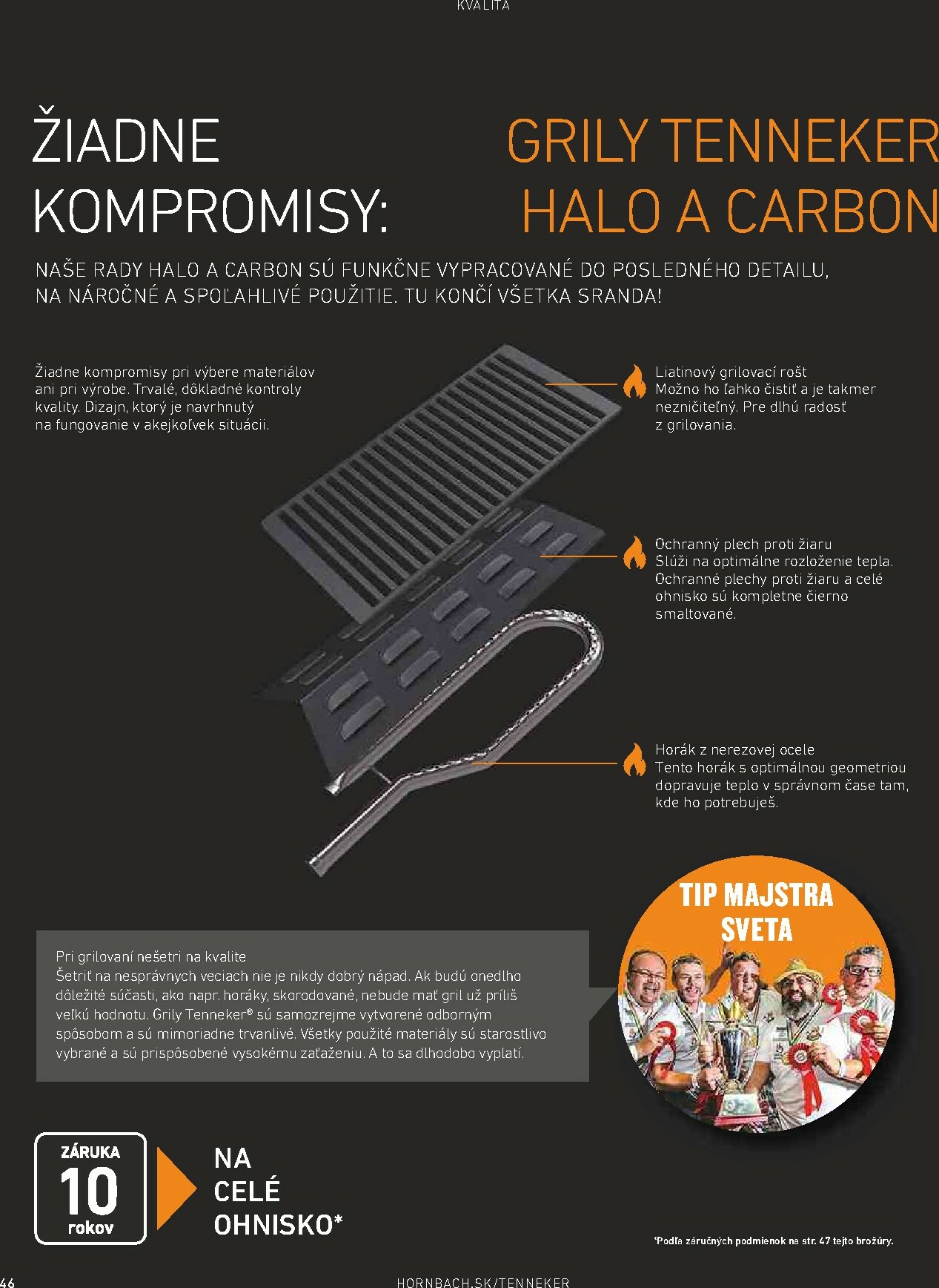 hornbach - Leták HORNBACH - TENNEKER - magazín o grilovaní platný od 01.11. do 31.08. - page: 46