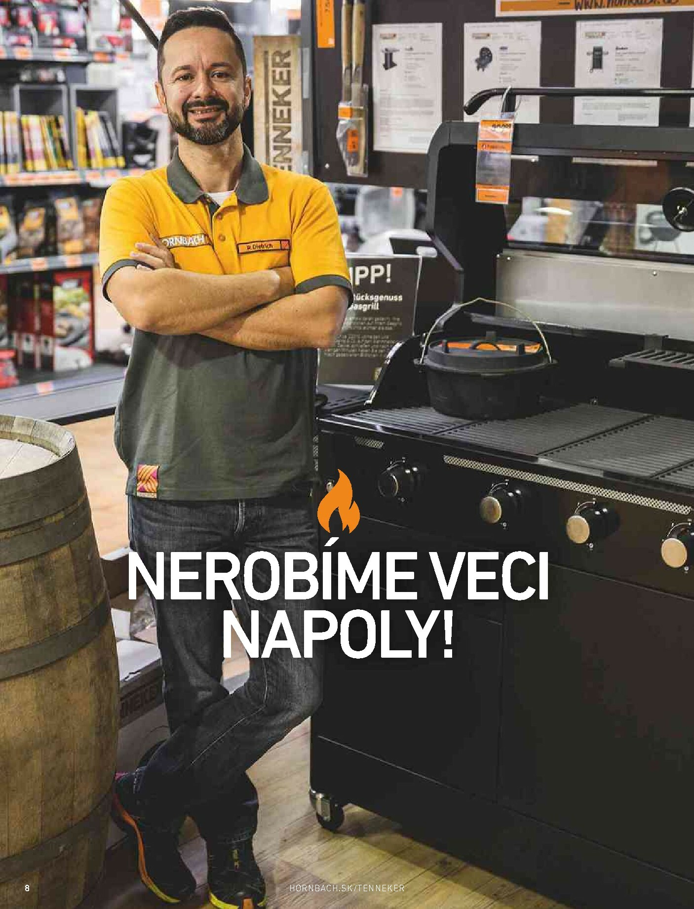 hornbach - Leták HORNBACH - TENNEKER - magazín o grilovaní platný od 01.11. do 31.08. - page: 8