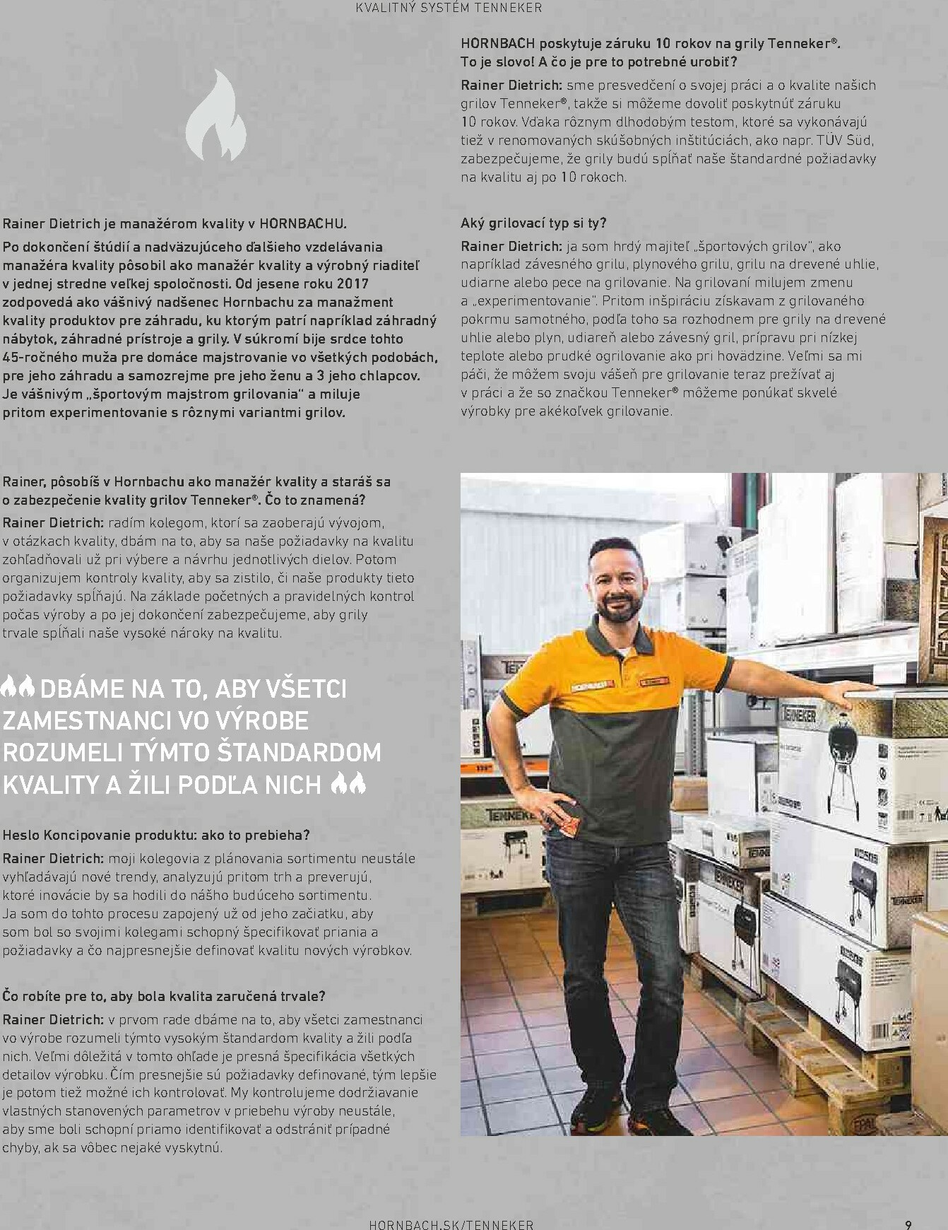 hornbach - Leták HORNBACH - TENNEKER - magazín o grilovaní platný od 01.11. do 31.08. - page: 9
