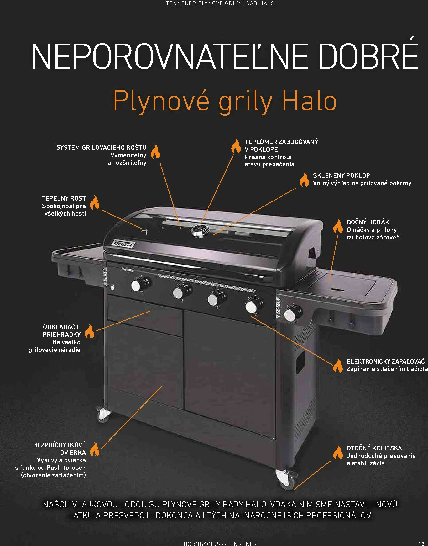 hornbach - Leták HORNBACH - TENNEKER - magazín o grilovaní platný od 01.11. do 31.08. - page: 13