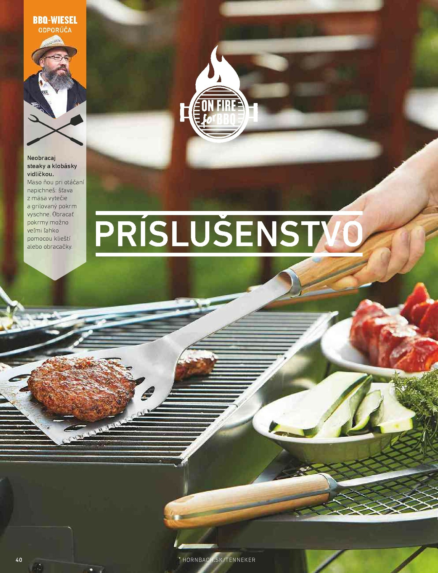 hornbach - Leták HORNBACH - TENNEKER - magazín o grilovaní platný od 01.11. do 31.08. - page: 40