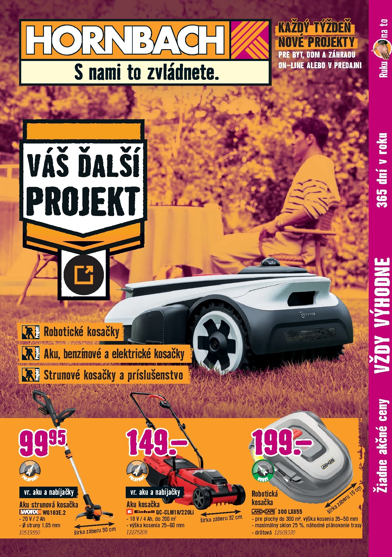 hornbach - Leták HORNBACH - Technická záhrada platný od 18.03.2026 do 01.04.2026 - page: 1