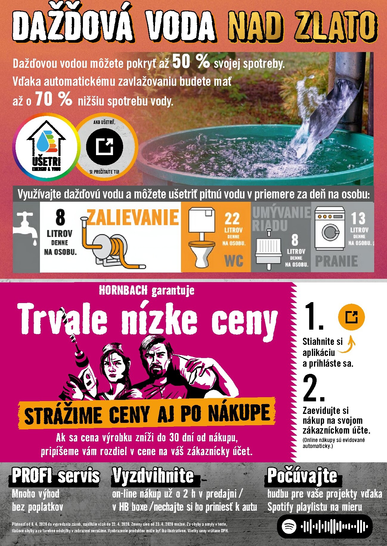 hornbach - Aktuálny leták HORNBACH - Zavlažovanie platný od stredy, 08.04.2026 do stredy, 22.04.2026 - page: 12