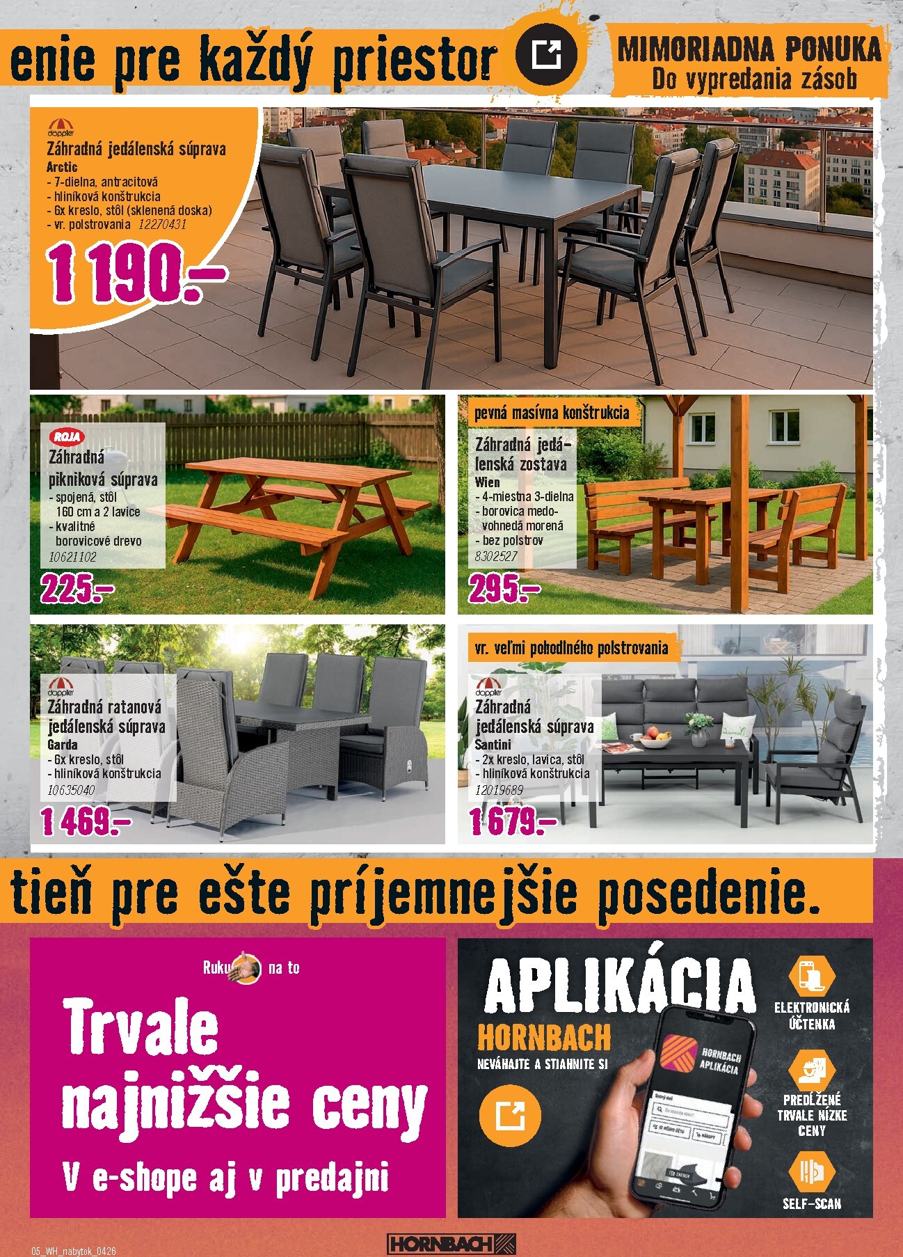 hornbach - Aktuálny leták HORNBACH - Vybavenie záhrady od stredy, 15.04.2026 do stredy, 29.04.2026 - page: 5