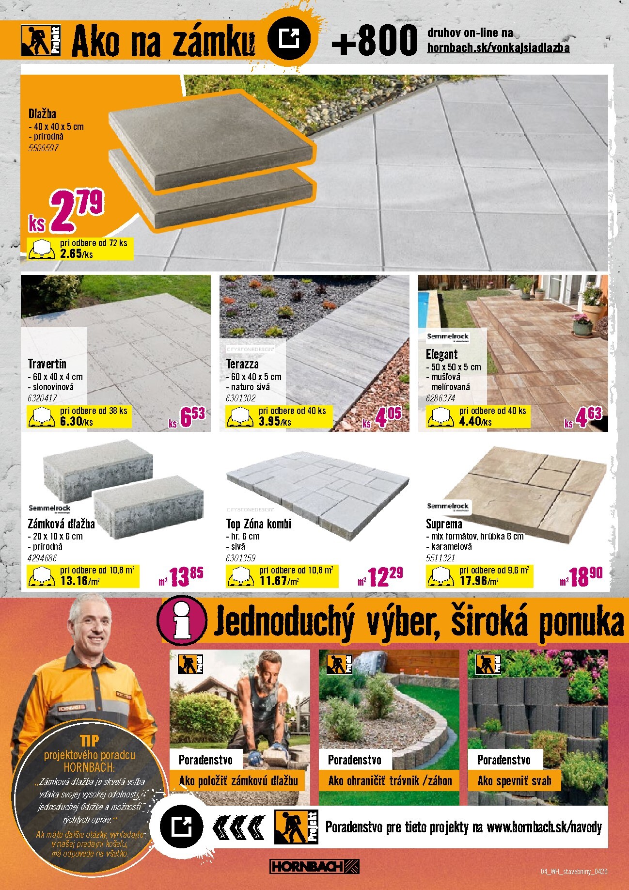 hornbach - Aktuálny leták HORNBACH - Stavebniny od stredy, 22.04.2026 do stredy, 06.05.2026 - page: 4