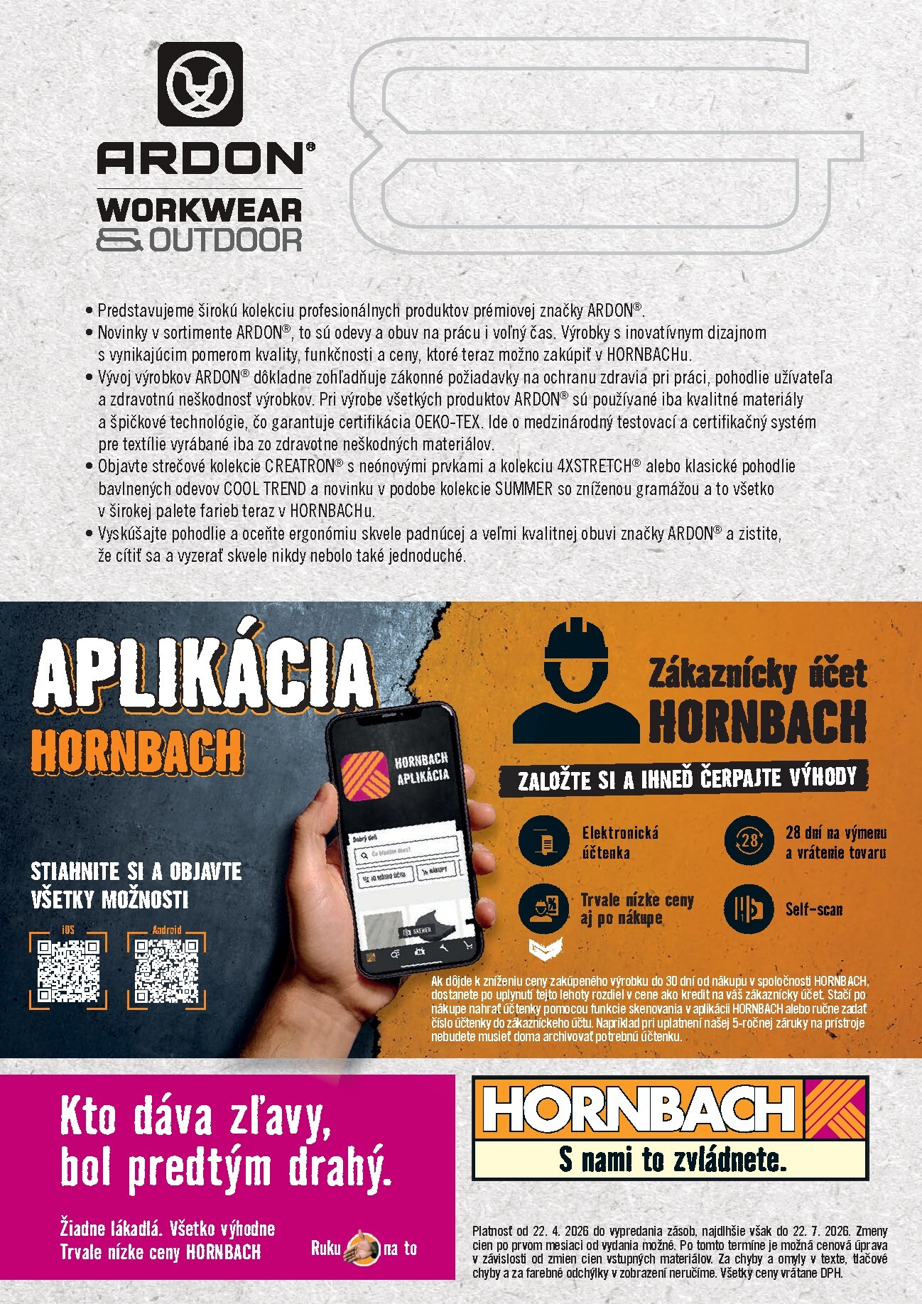 hornbach - Aktuálny leták HORNBACH - Pracovné oblečenie od stredy, 22.04.2026 do stredy, 22.07.2026 - page: 20