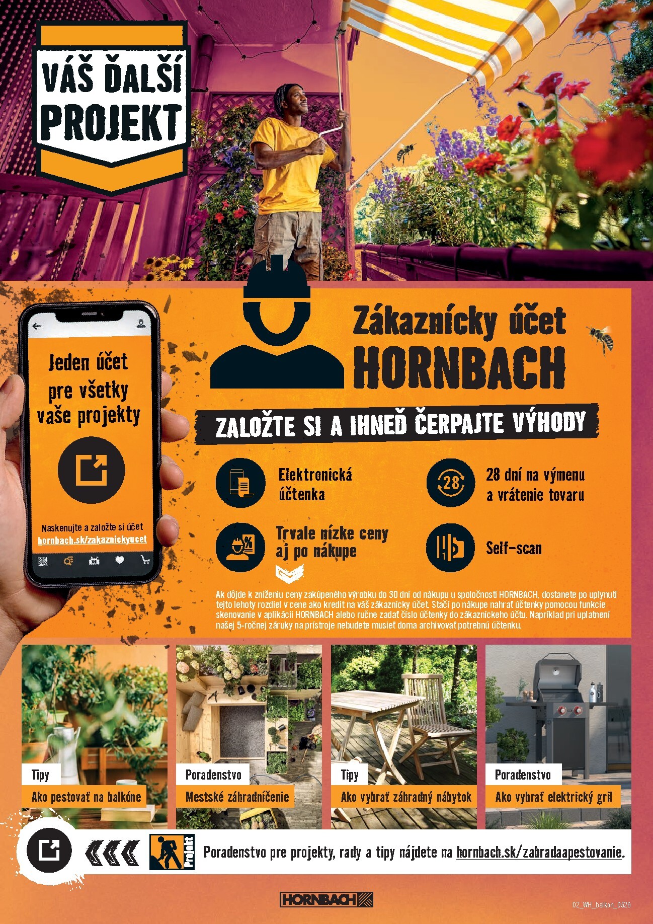 hornbach - Aktuálny leták HORNBACH - Balkon od stredy, 13.05.2026 do stredy, 27.05.2026 - page: 2