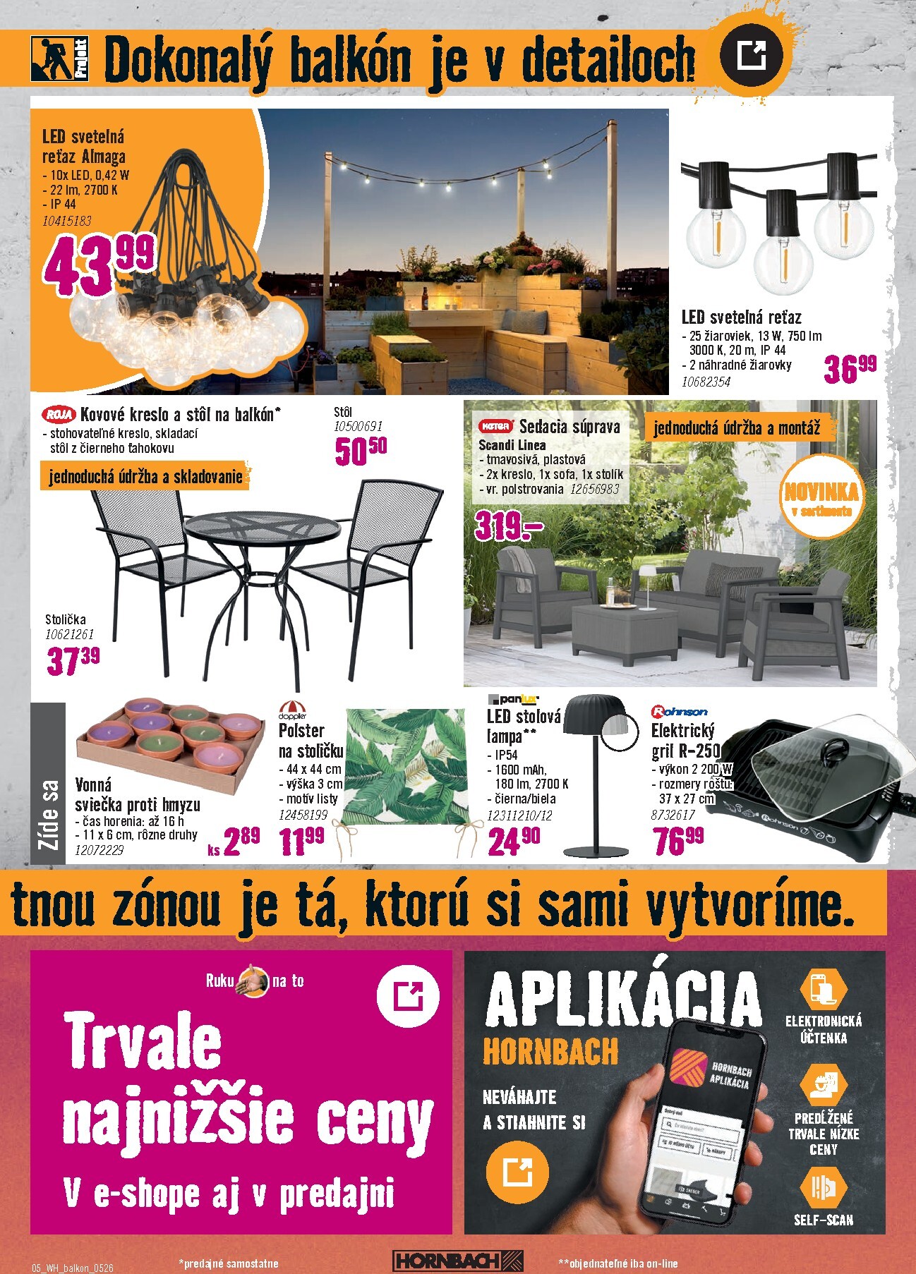 hornbach - Aktuálny leták HORNBACH - Balkon od stredy, 13.05.2026 do stredy, 27.05.2026 - page: 5
