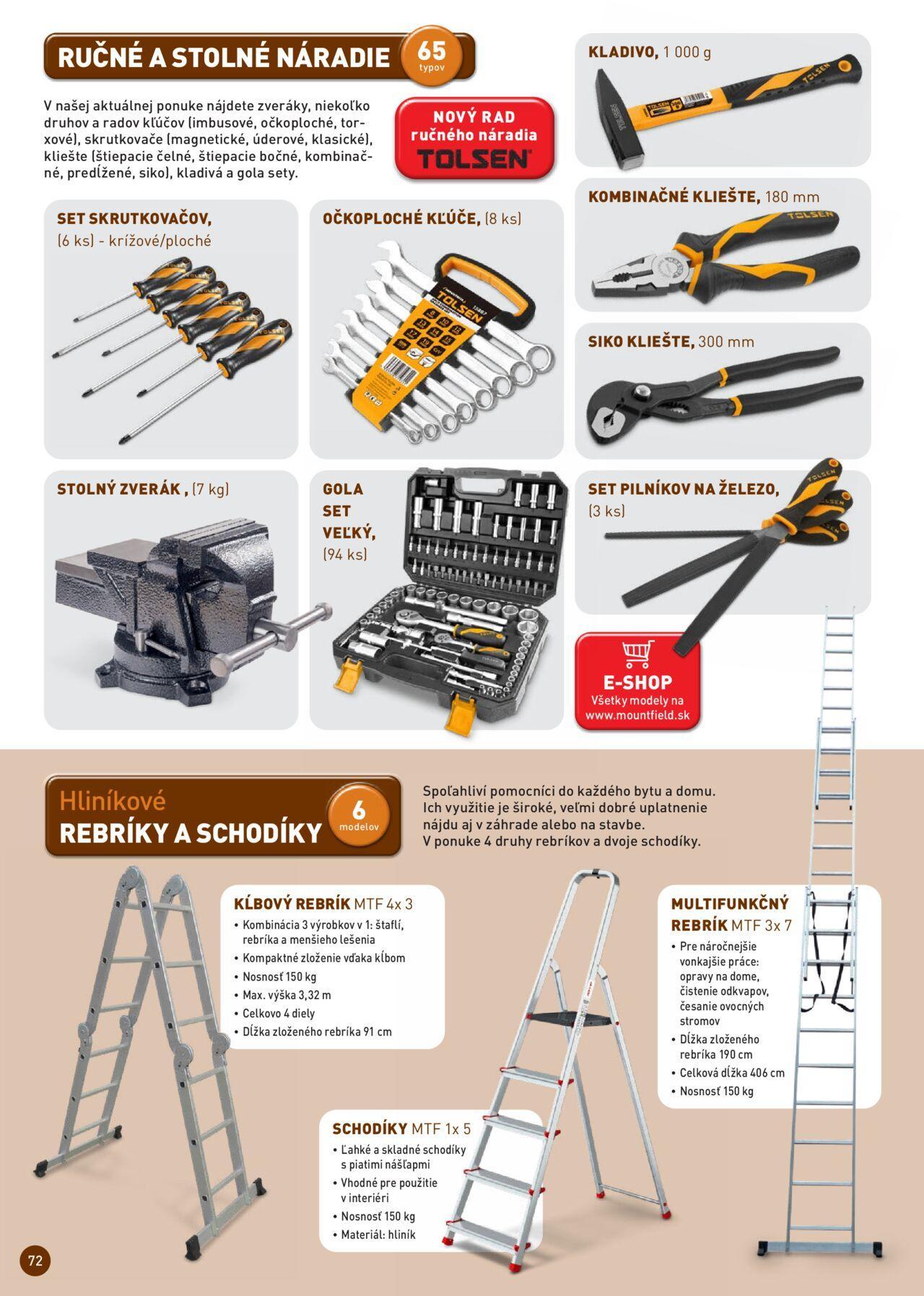 mountfield - Mountfield katalóg 2024 od stredy 20.03.2024 - page: 72