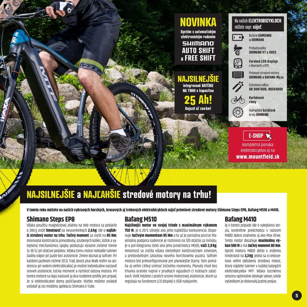 mountfield - Mountfield Elektrobicykle od štvrtka 28.03.2024 - page: 5