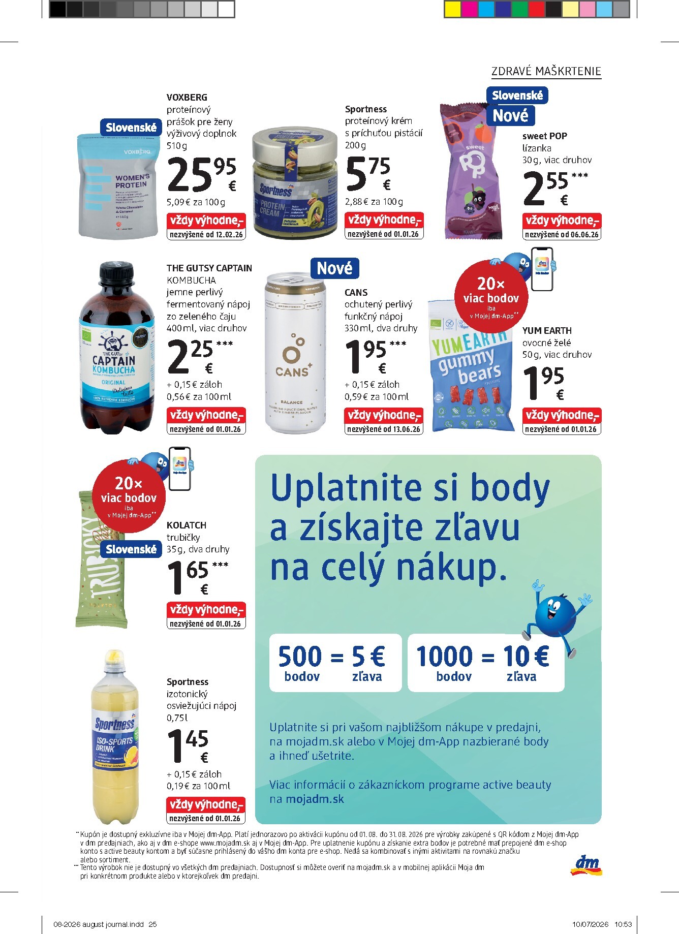 dm-drogerie - Aktuálny dm drogerie leták od soboty, 01.08.2026 do pondelka, 31.08.2026 - page: 25