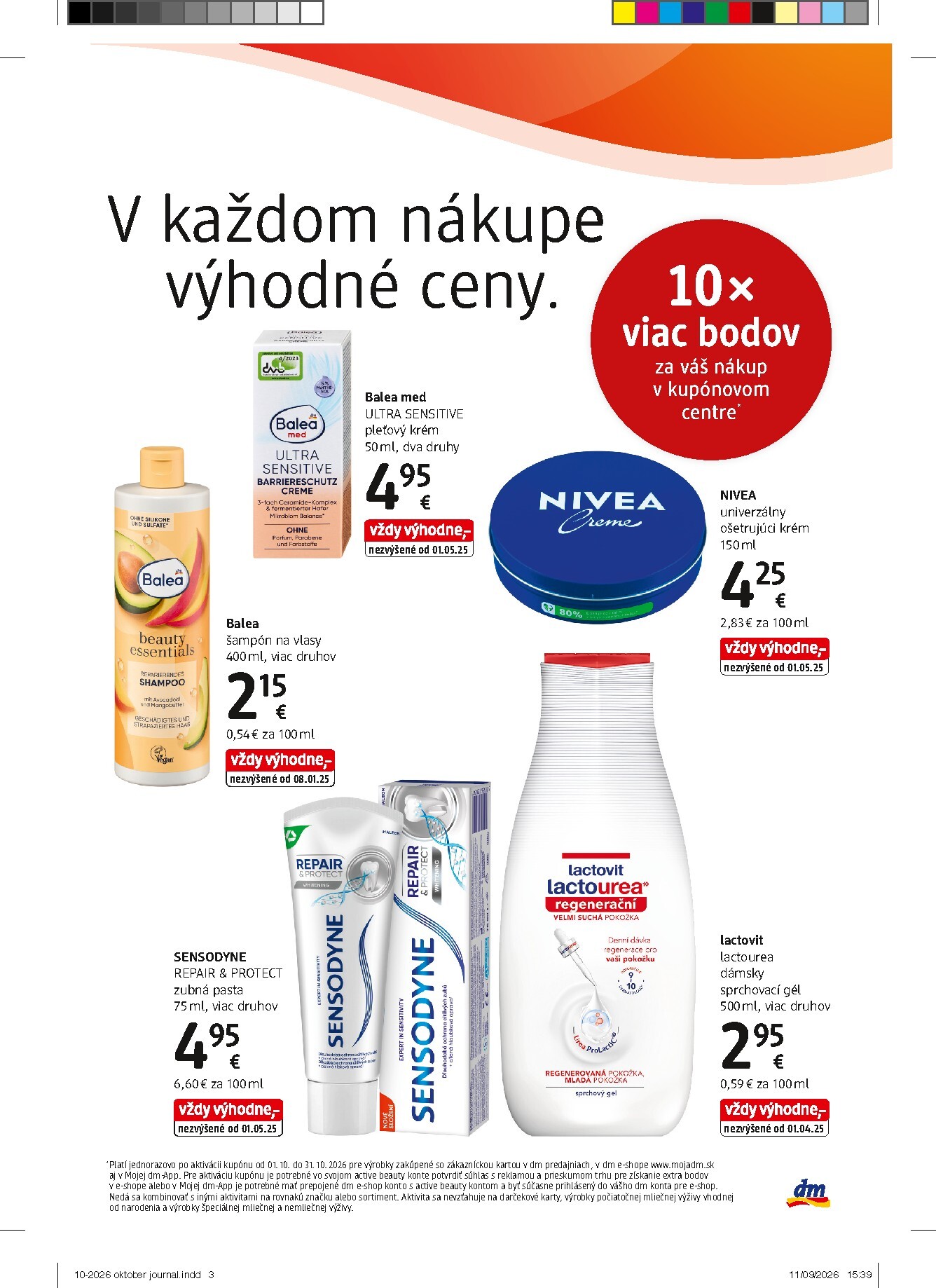 dm-drogerie - Aktuálny dm drogerie leták od štvrtka, 01.10.2026 do soboty, 31.10.2026 - page: 3